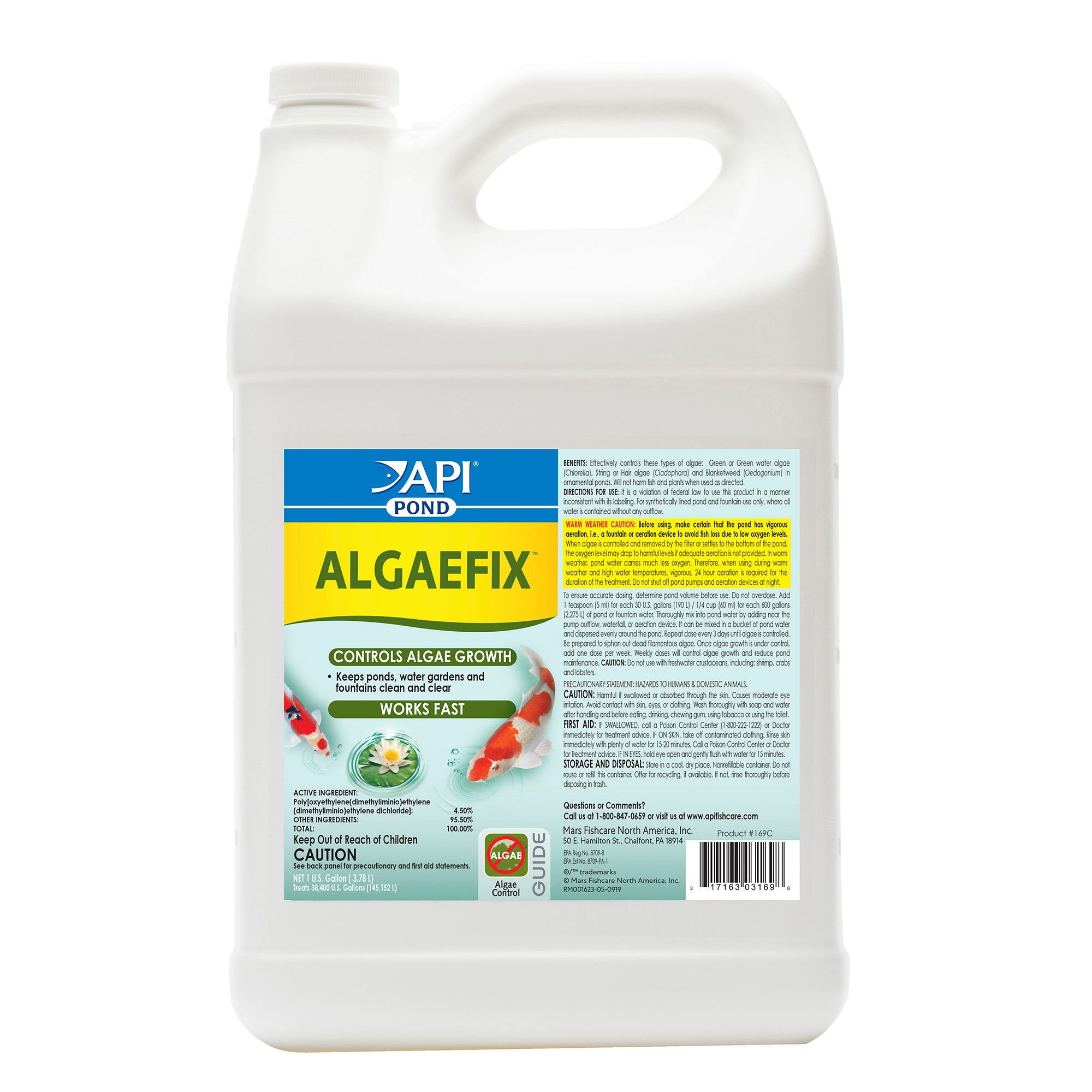 API Pond Algefix, Size: 1 Gal | PetSmart