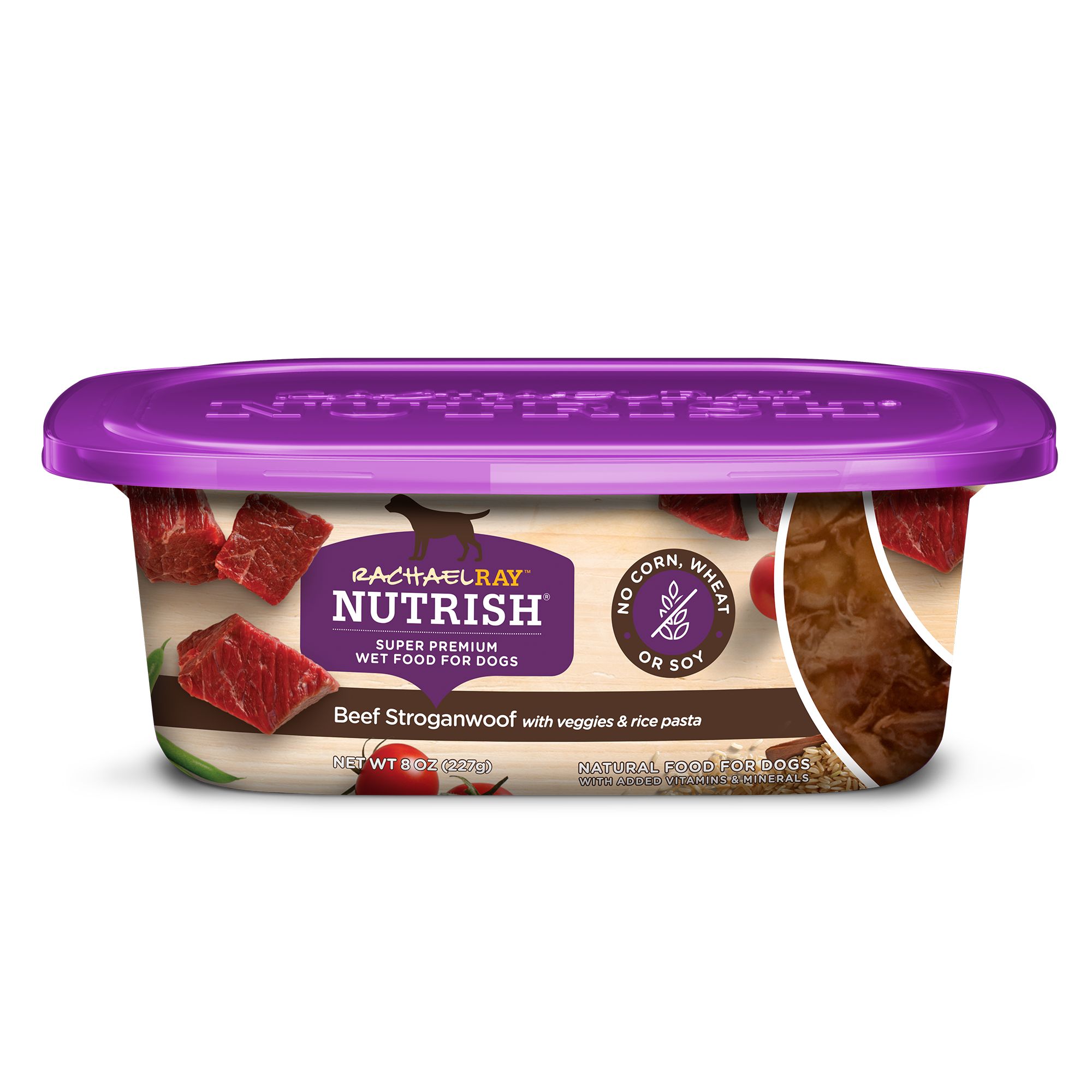 Rachael Ray Nutrish Wet Dog Food All Life Stage - Beef, Veggies, Rice, Size: 8 oz | PetSmart Green