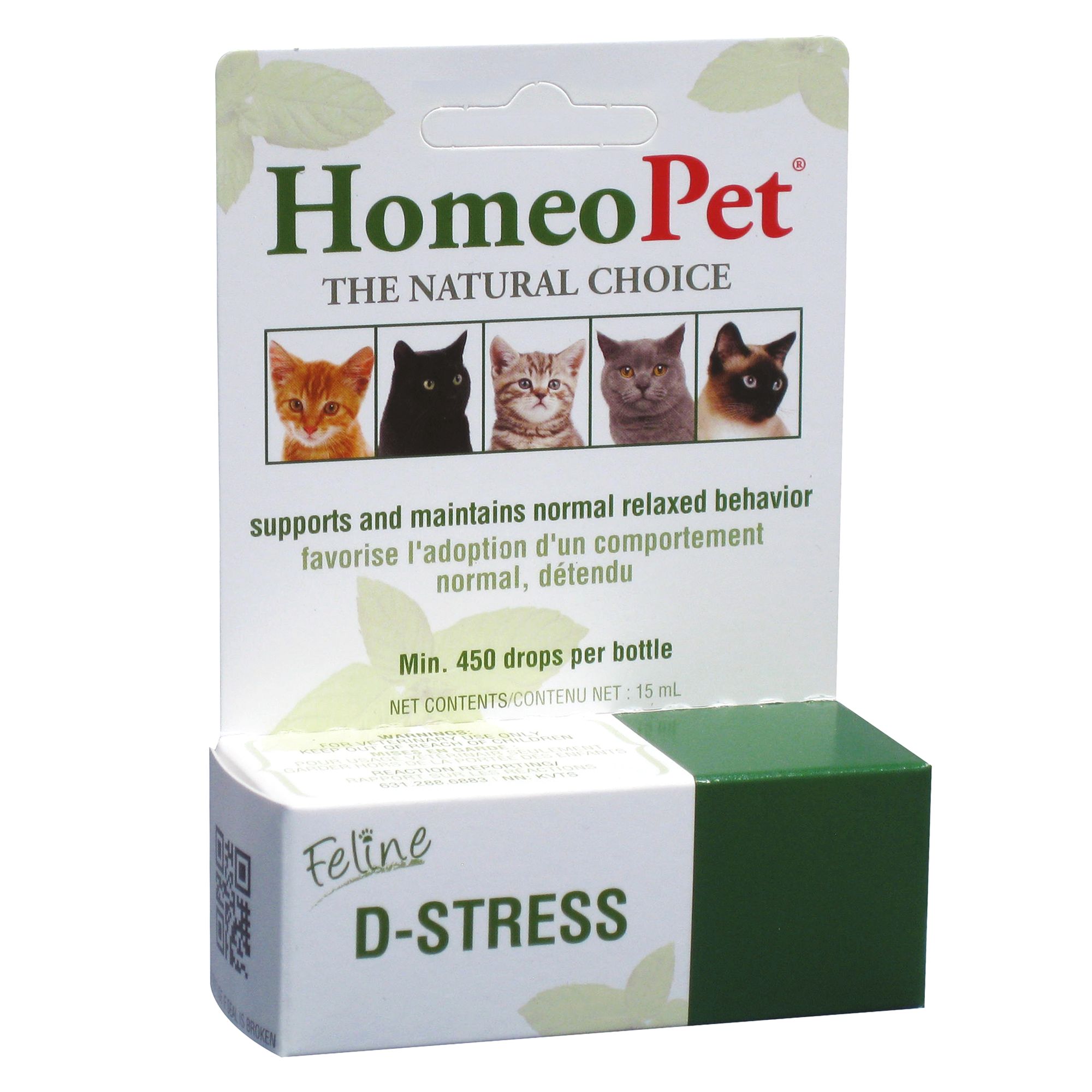 HomeoPet® Feline D-Stress Relief (15 mL)