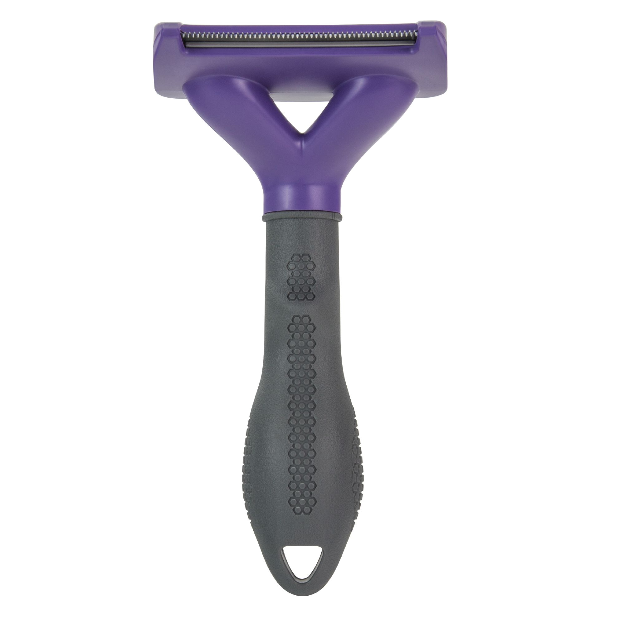 FURminator® Undercoat deShedding Cat Brush for Short Hair, Reduces Loose Hair from Shedding (Large)
