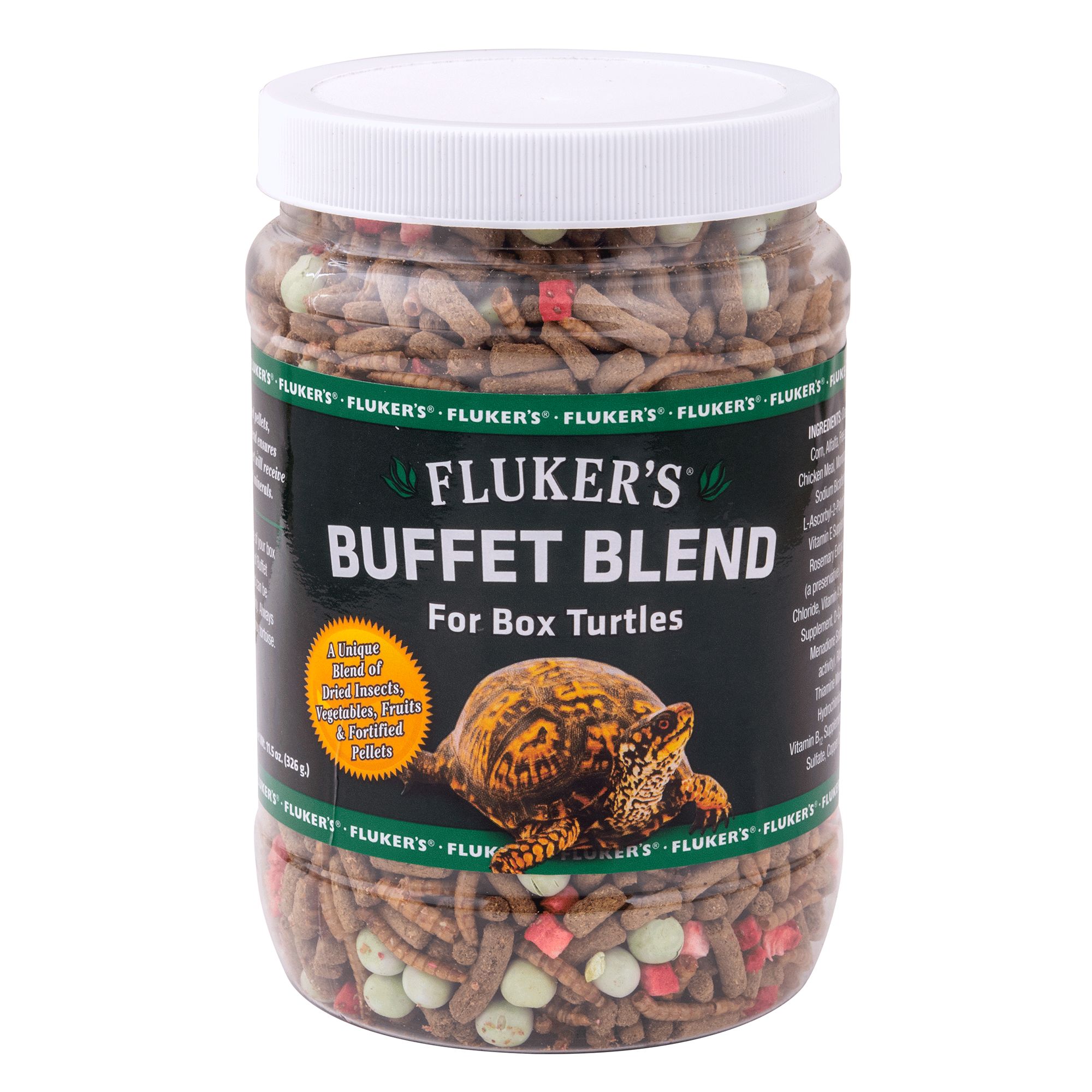 Fluker's® Box Turtle Buffet Blend (11.5 Oz)