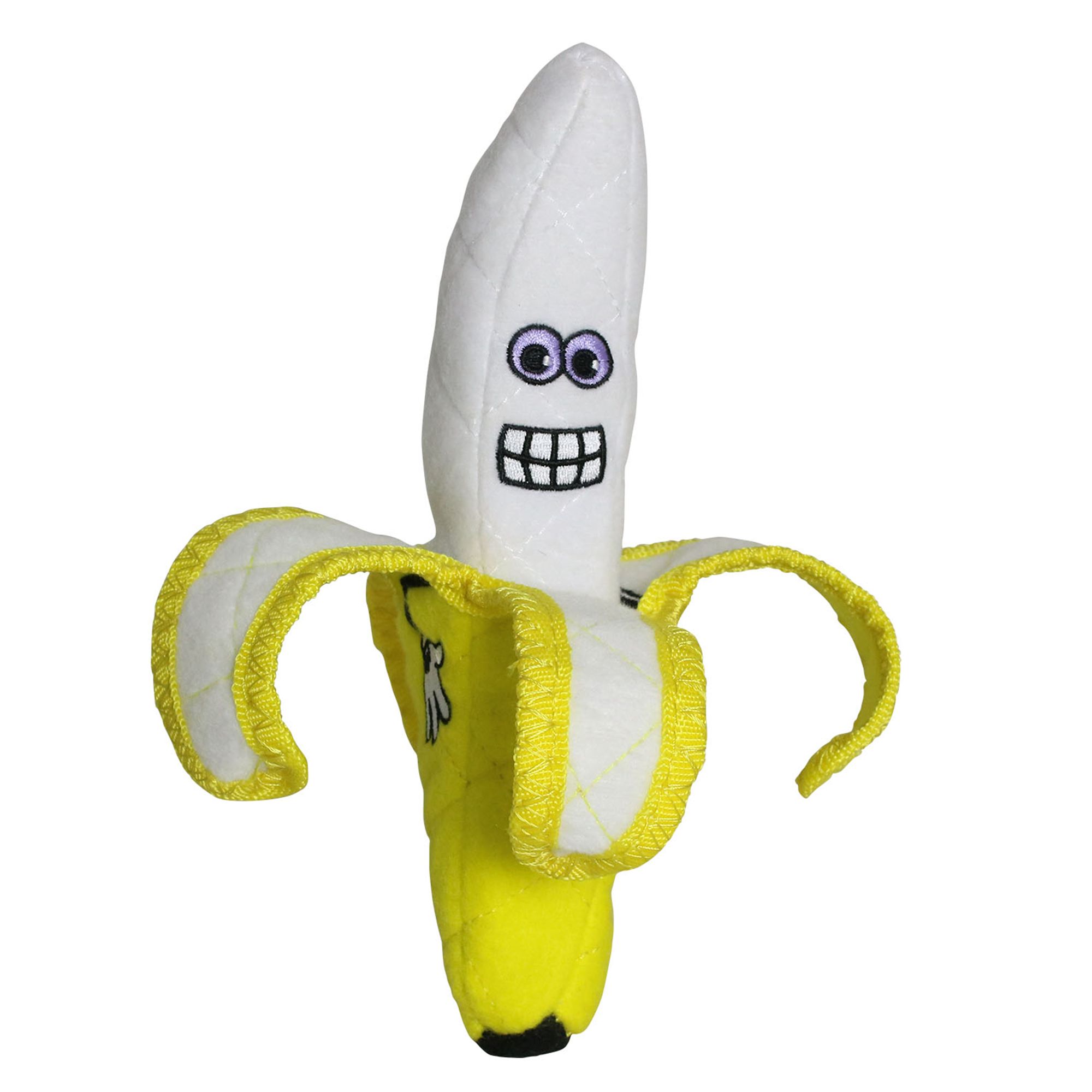 TUFFY Banana 2-in-1 Dog Toy - Tough Plush | Polyester PetSmart