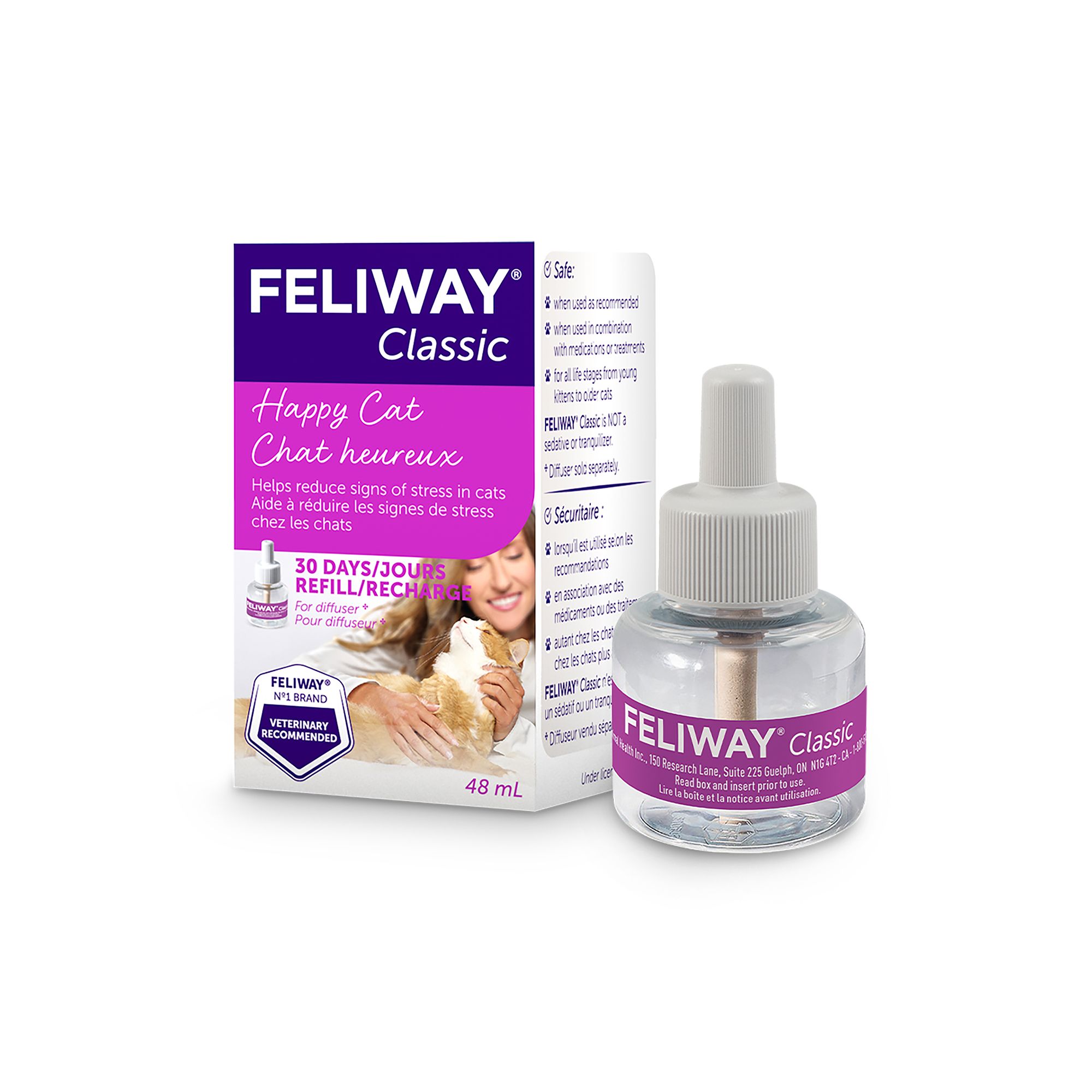 FELIWAY Classic Calming 30 Day Diffuser Refill for Cats (1 Count)