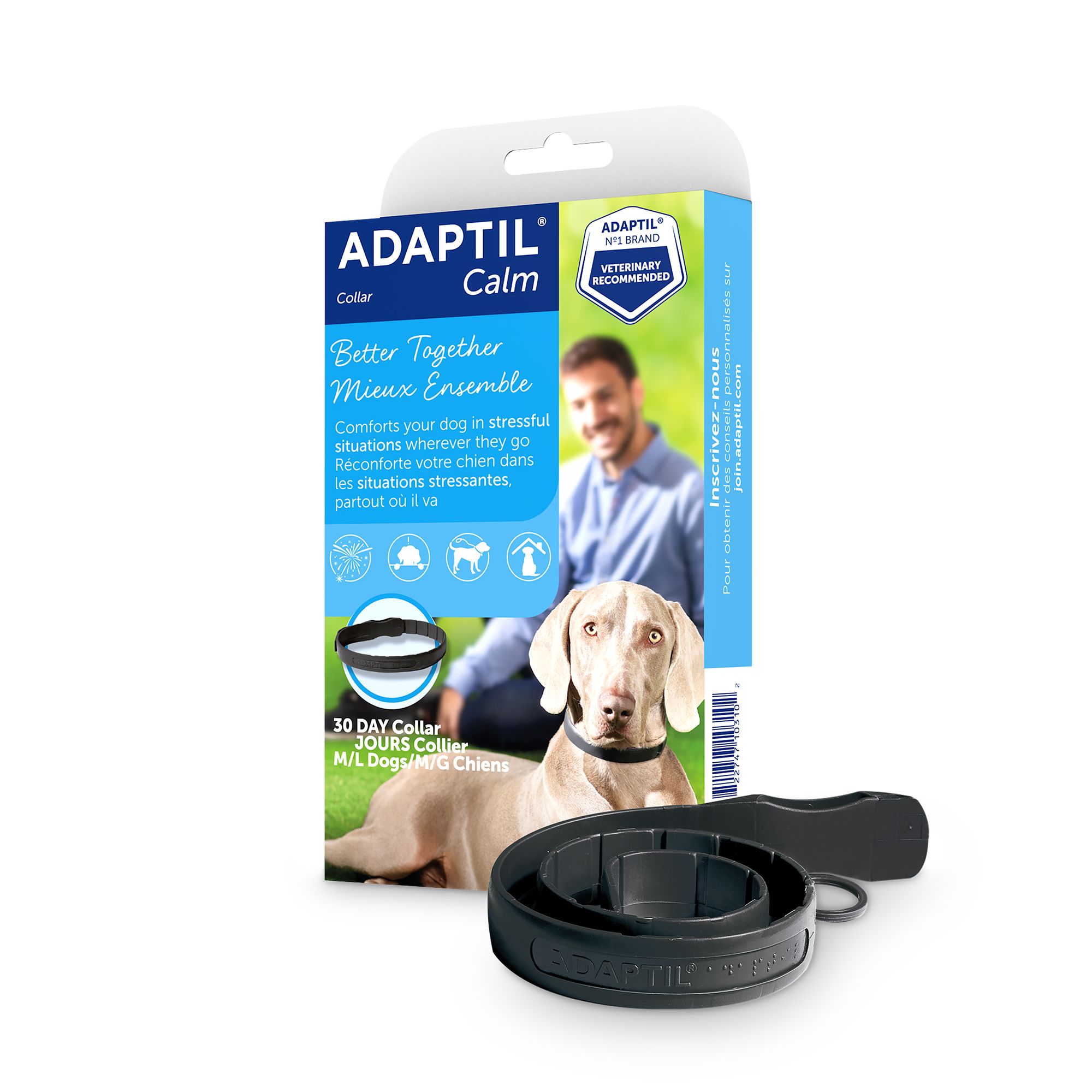 ADAPTIL 24-7 Calming Collar for Dogs - Med/Large Dogs (Medium/Large)