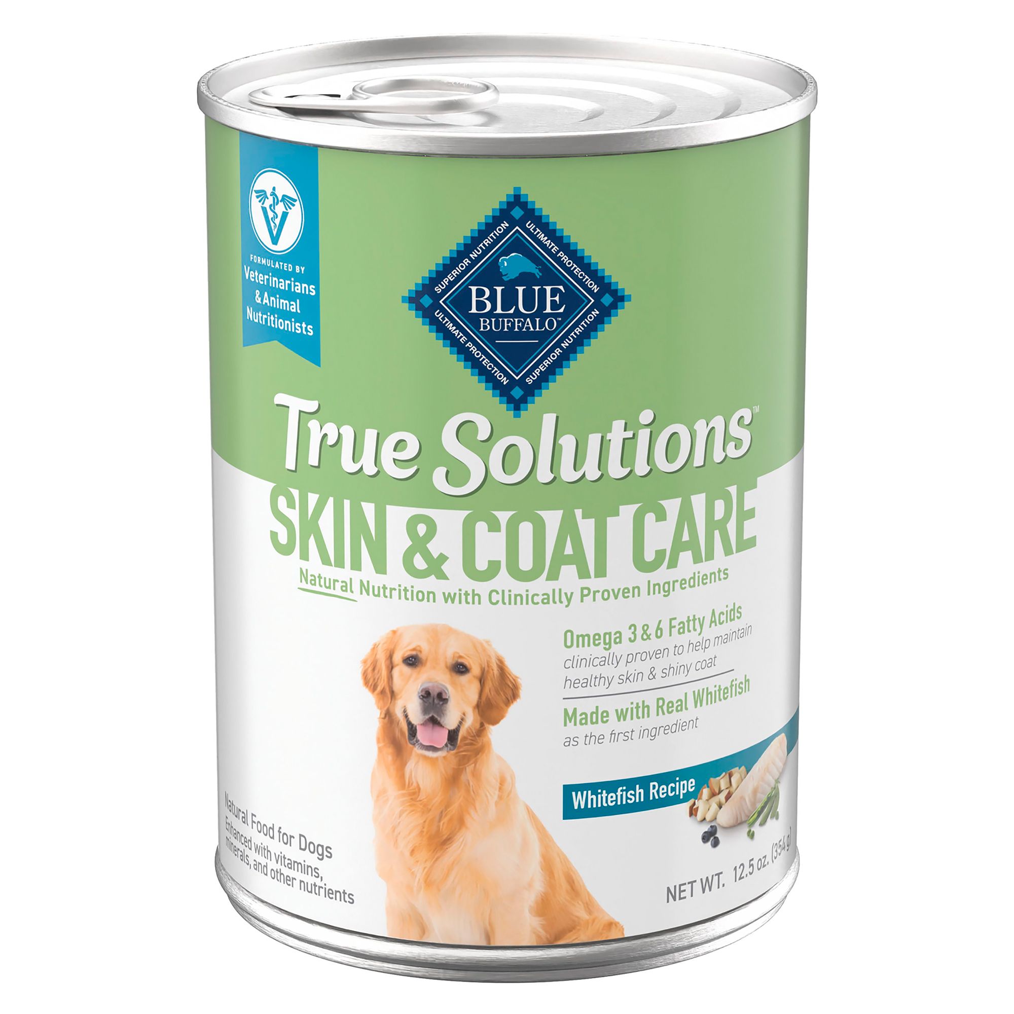 Blue Buffalo True Solutions; Perfect Skin and Coat Adult Wet Dog Food - 12.5 oz, Flavor: Fish | PetSmart