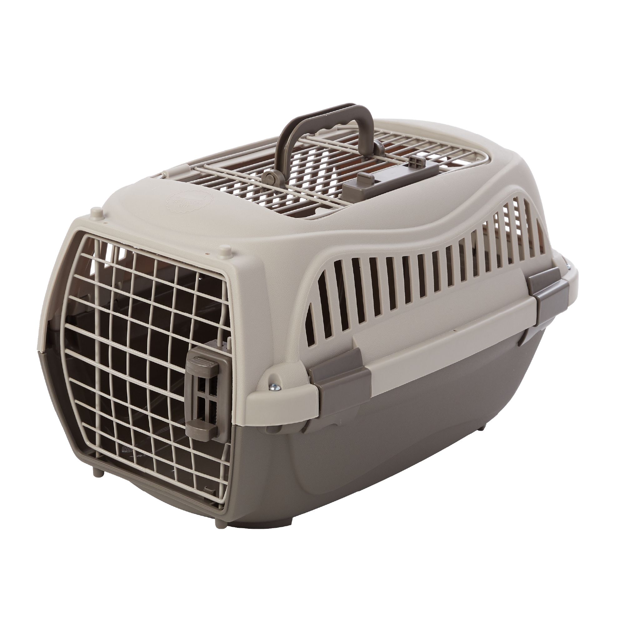 Whisker City 2-Door Pet Carrier - Dog & Cat Travel Carrier (20"L x 12"W x 11.6"H)