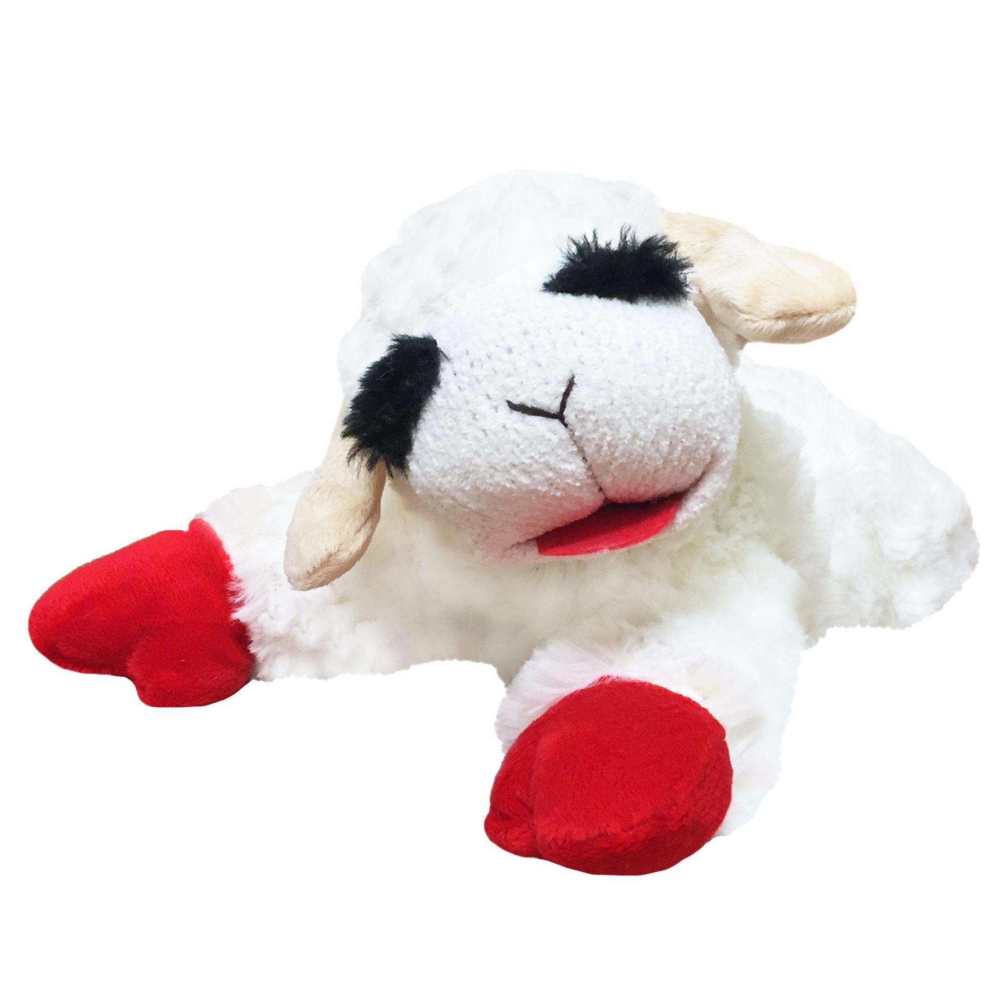 Multipet Lamb Chop Plush Dog Toy with Squeaker, Size: Large | PetSmart