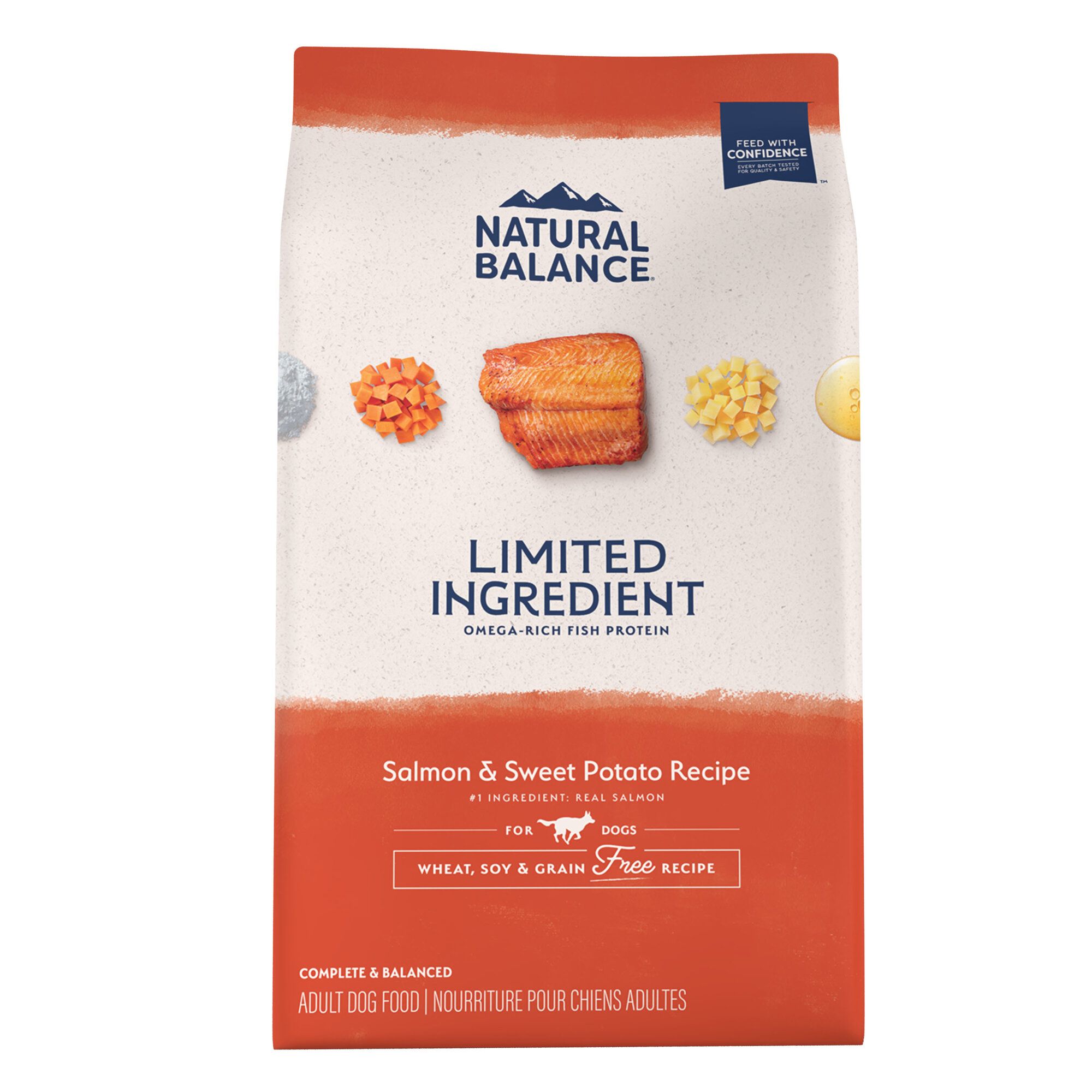 Natural Balance Limited Ingredient Diets Adult Dry Dog Food - Salmon and Sweet Potato, Size: 4 lb | PetSmart