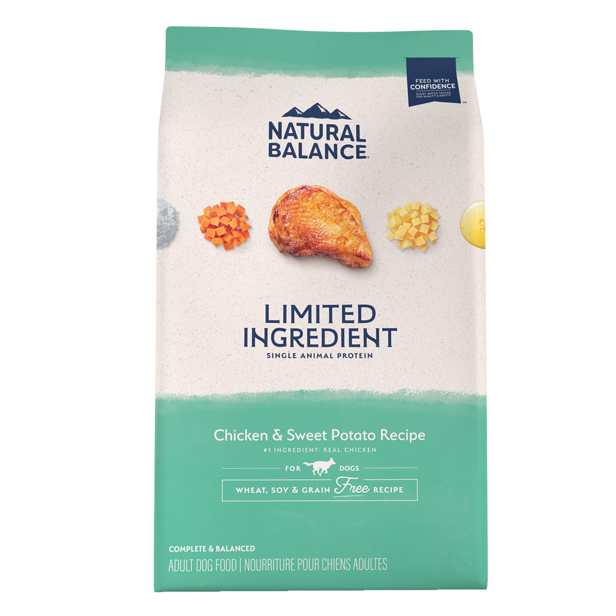 Natural Balance Limited Ingredient Diets Adult Dry Dog Food - Chicken and Sweet Potato, Size: 12 lb | PetSmart Green