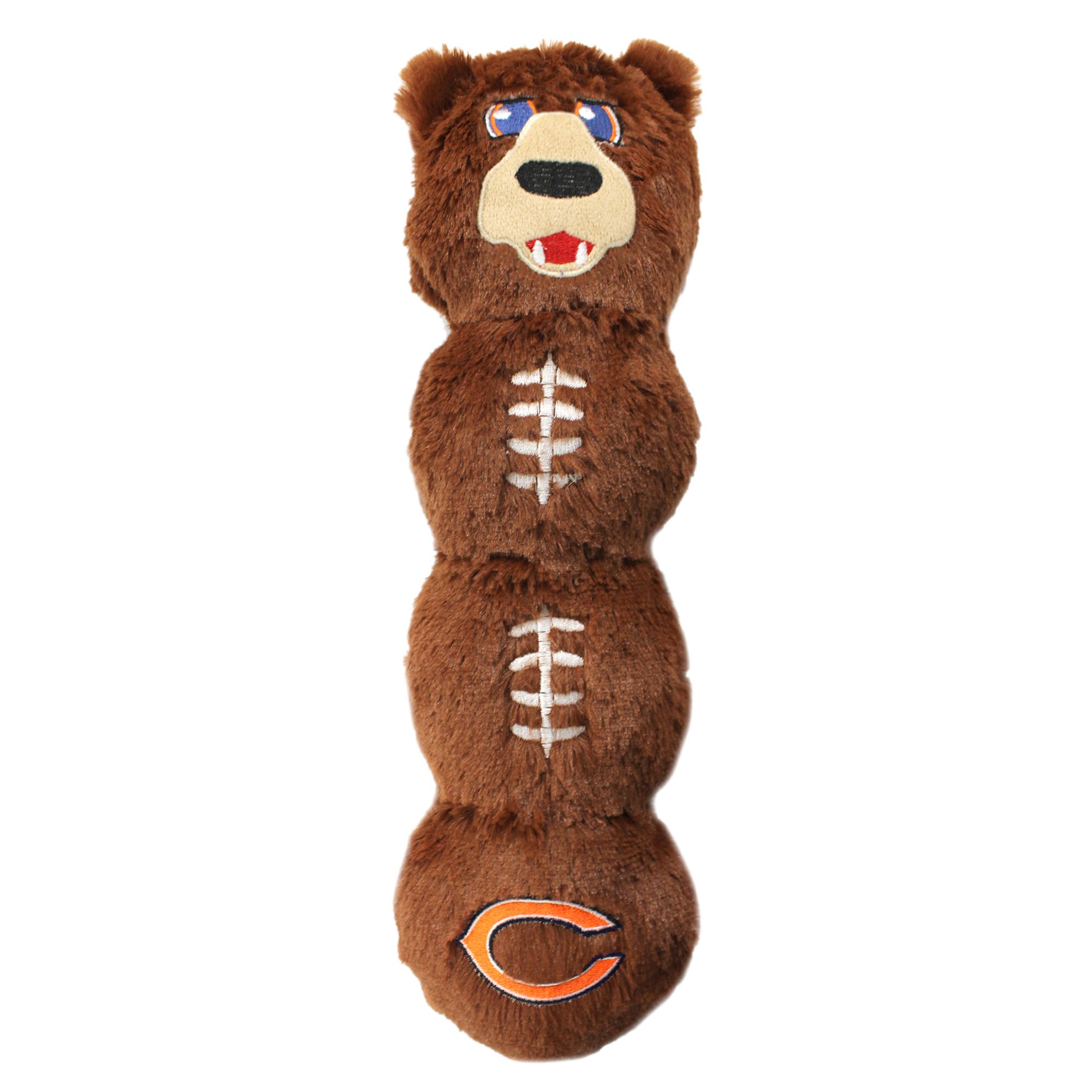 Pets First Chicago Bears Mascot Long Dog Toy | Nylon PetSmart
