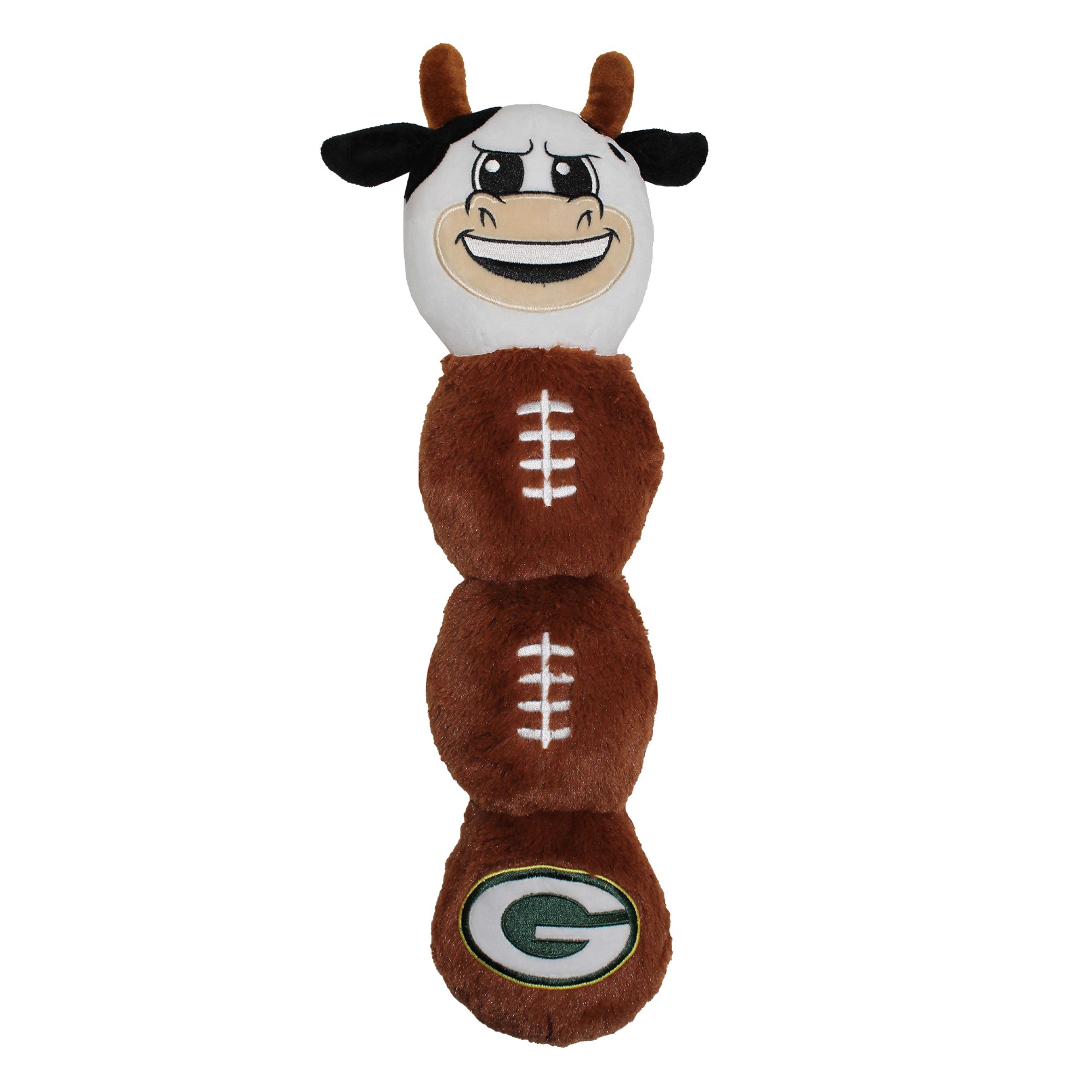 Pets First Green Bay Packers Mascot Long Dog Toy | Nylon PetSmart