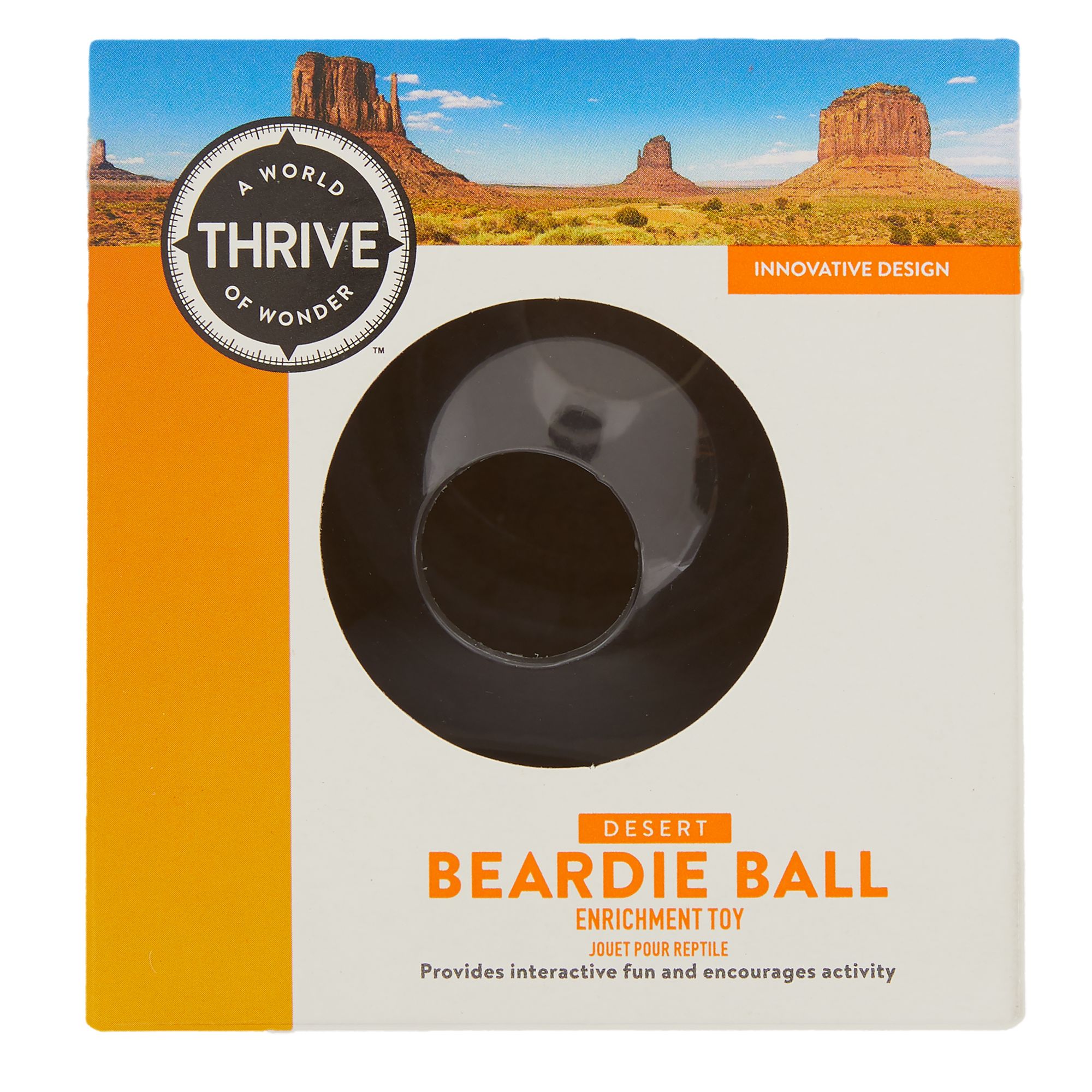 Thrive Beardie Ball - Bearded Dragon Feeding Toy