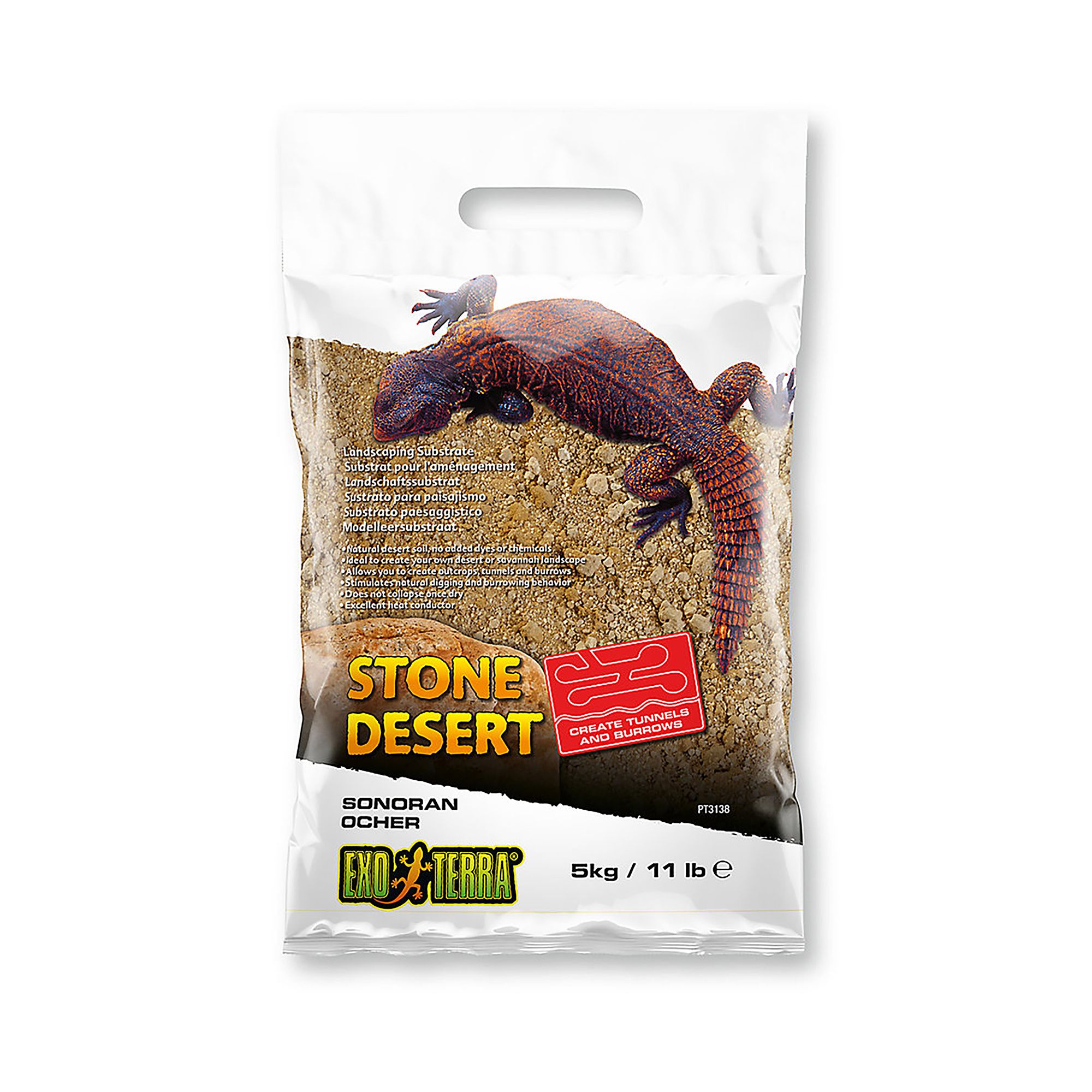 Exo Terra® Stone Desert Sonoran Ocher Reptile Substrate (5 kg)