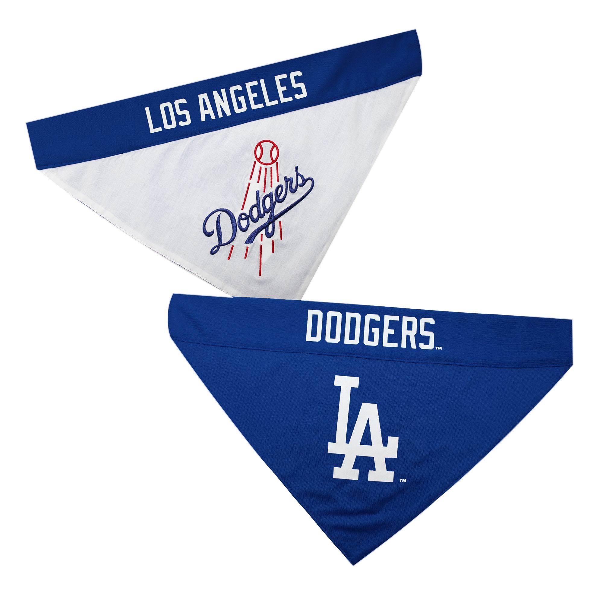 Pets First Los Angeles Dodgers Mlb Reversible Pet Bandana, Size: Small/medium | Mesh PetSmart