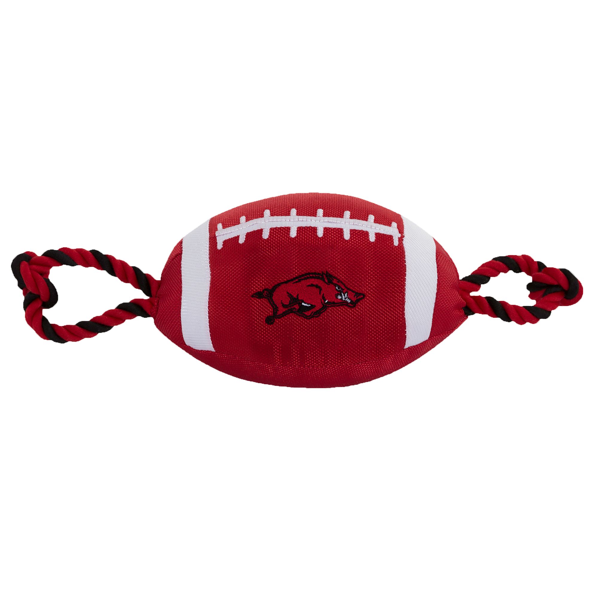 Pets First University of Arkansas Football Rope Dog Toy | Nylon PetSmart