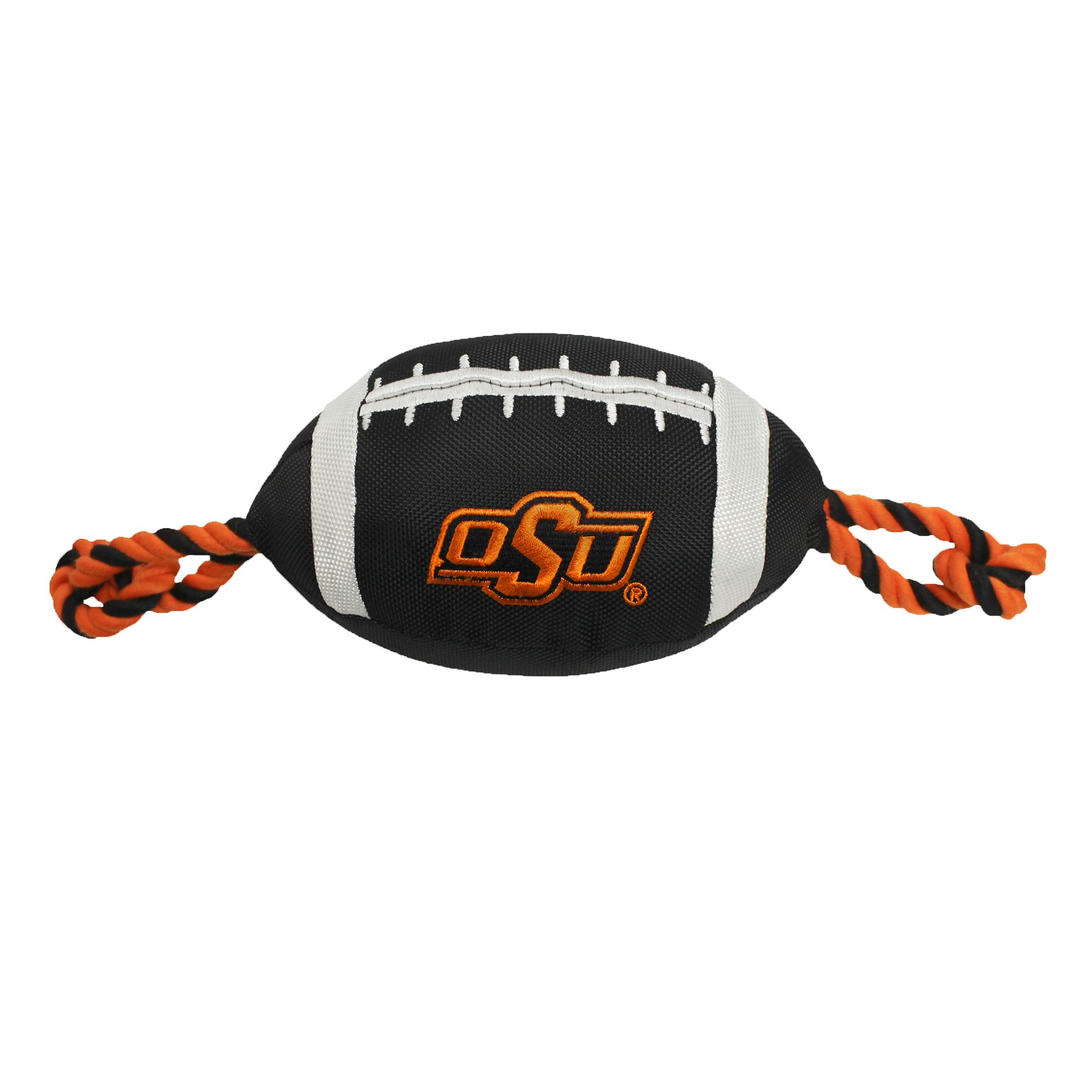 Pets First Oklahoma State University Football Rope Dog Toy | Nylon PetSmart