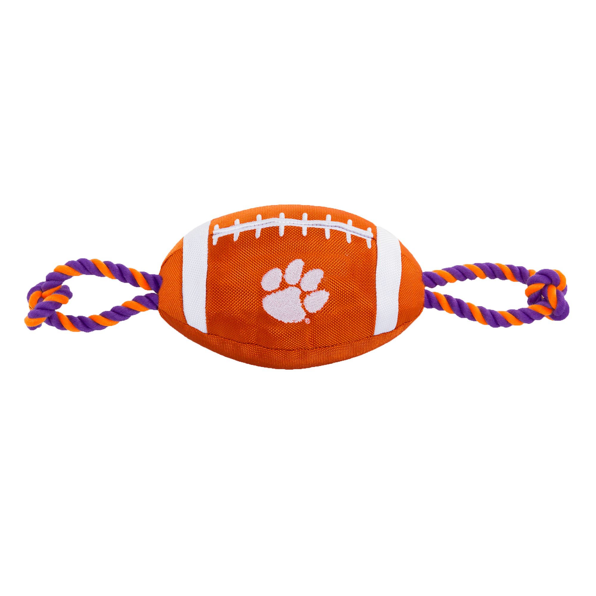 Pets First Clemson University Football Rope Dog Toy | Nylon PetSmart