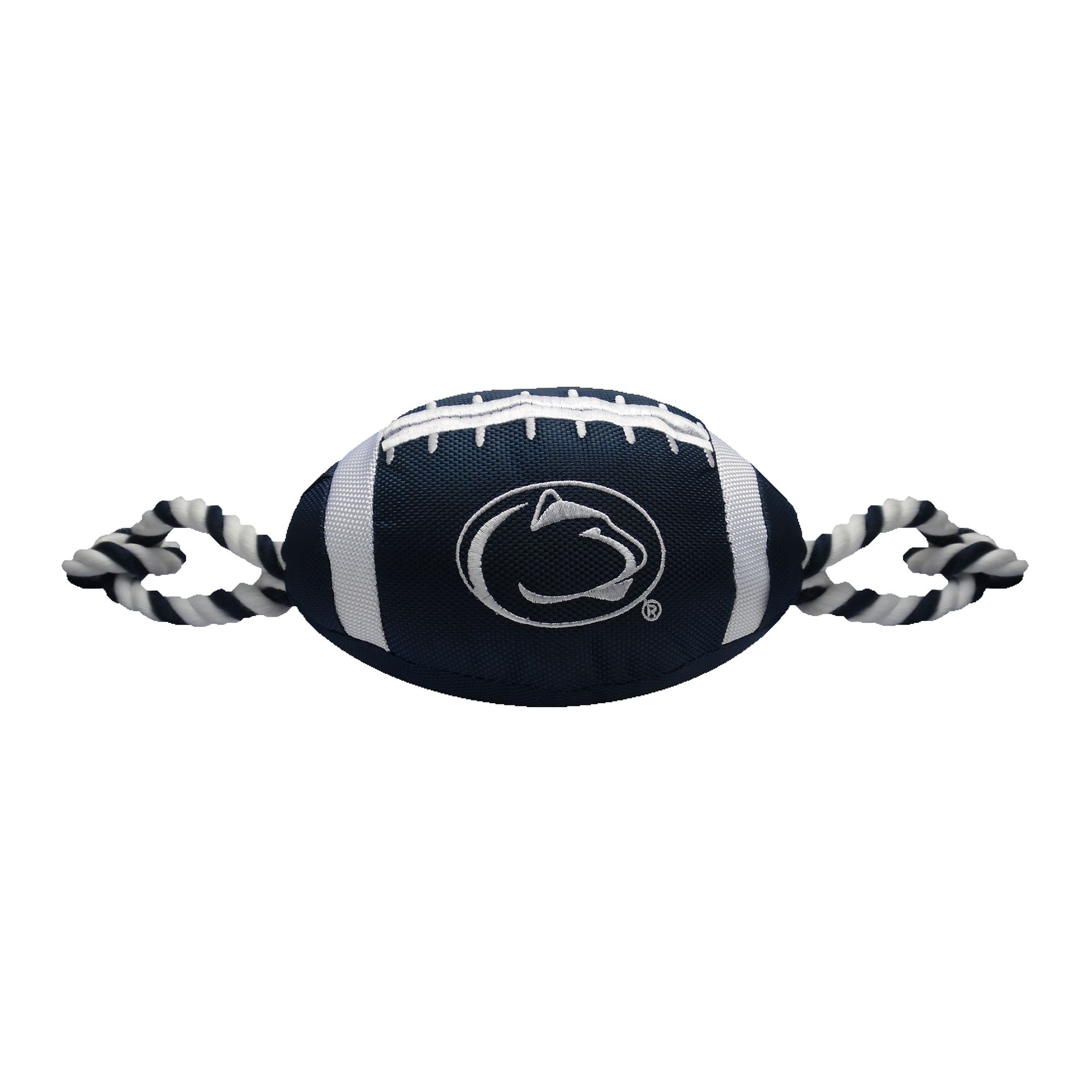 Pets First Penn State University Football Rope Dog Toy /Small, Size: XS/Small | Nylon PetSmart