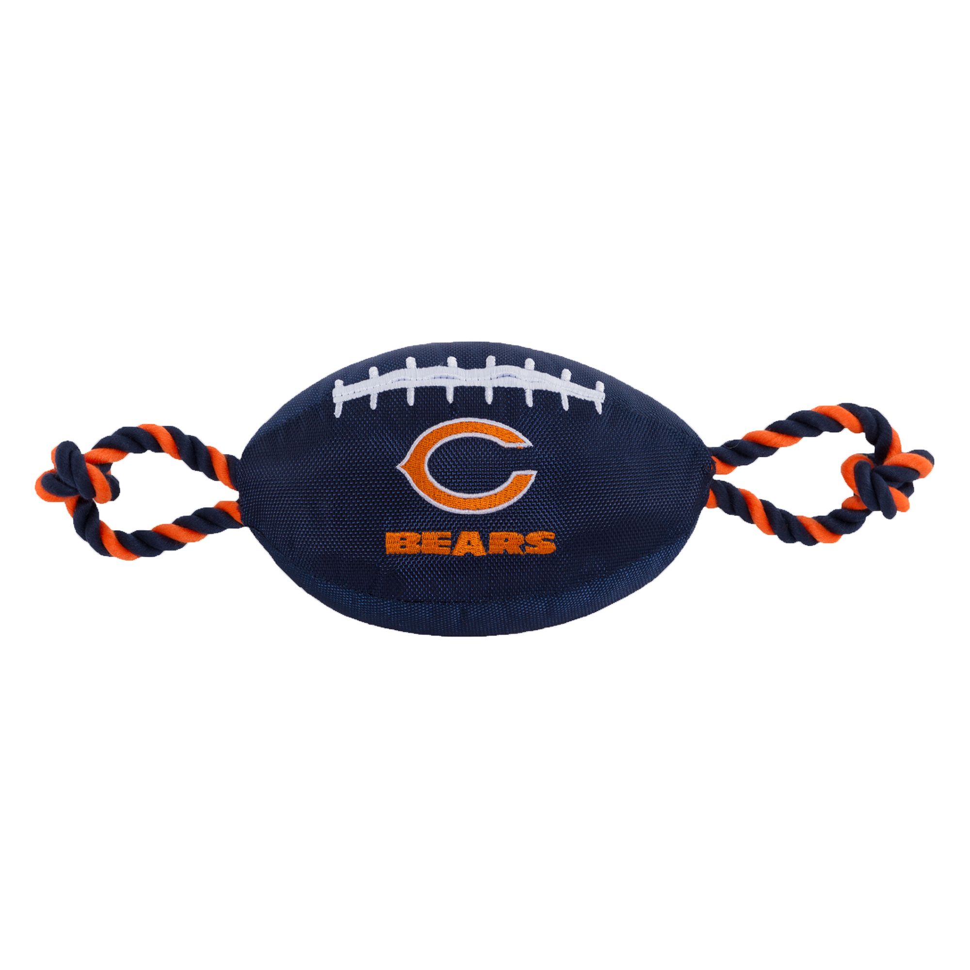 Pets First Chicago Bears Football Rope Dog Toy | Nylon PetSmart