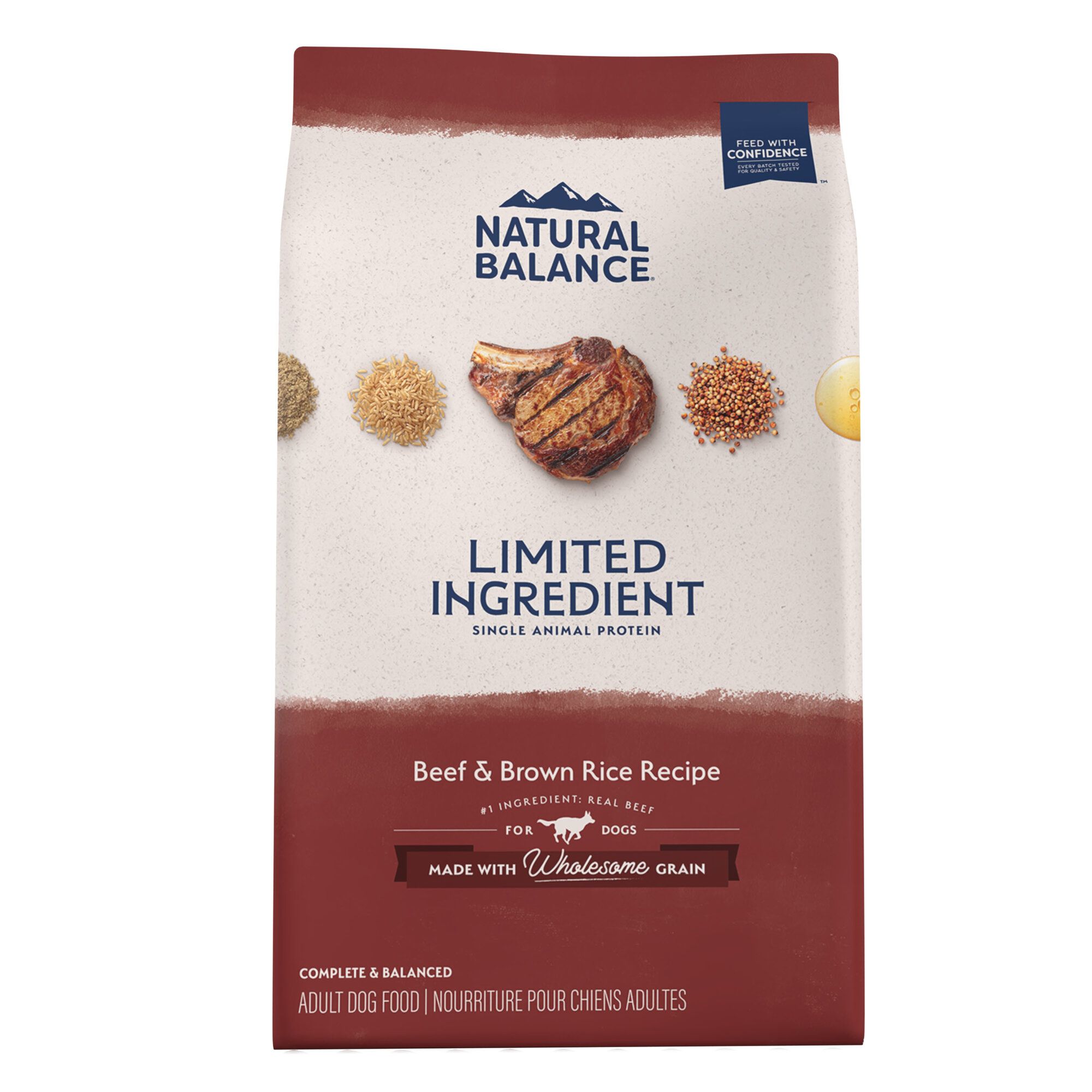 Natural Balance Limited Ingredient Diet Adult Dry Dog Food - Beef and Brown Rice, Size: 12 lb | PetSmart