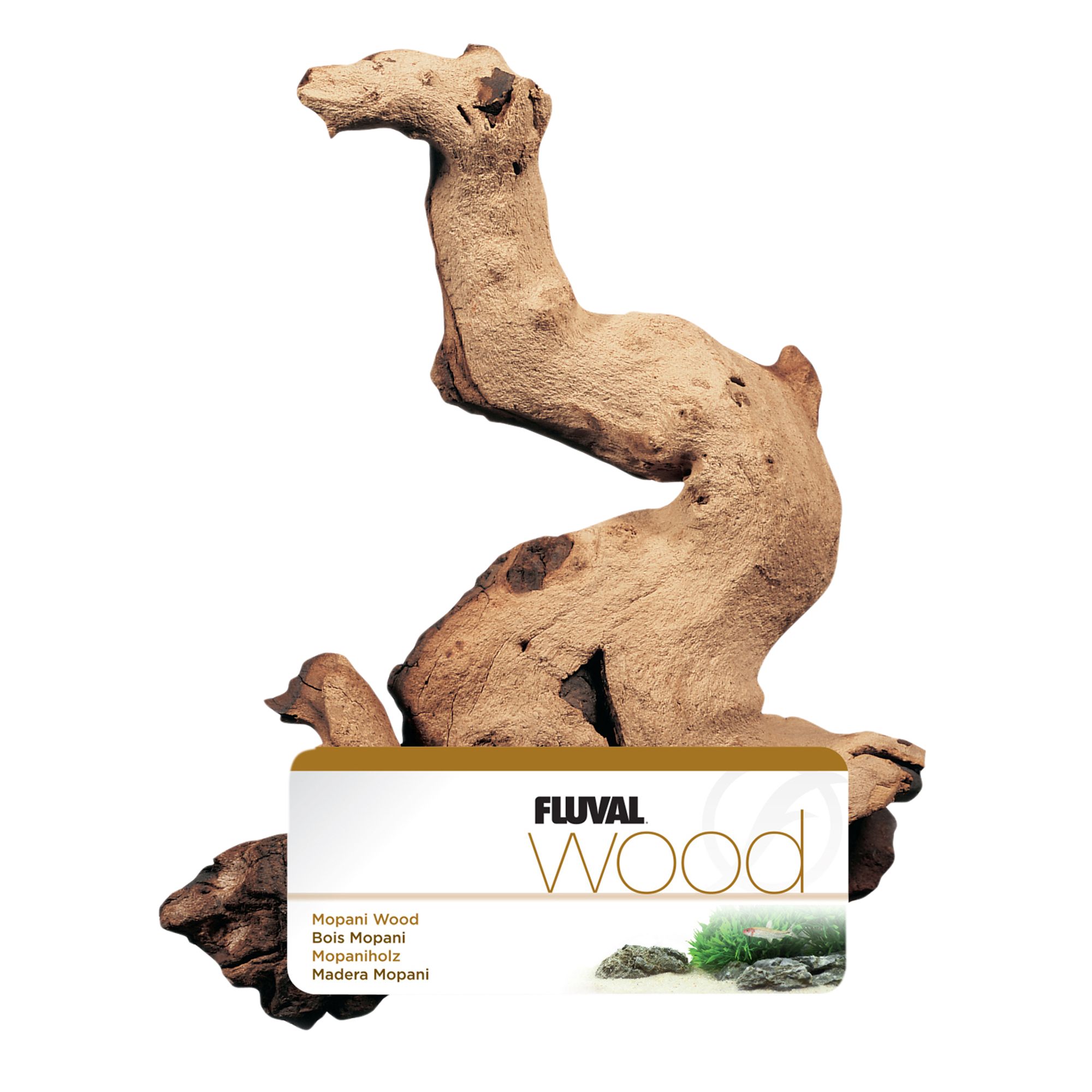 Fluval Mopani Driftwood Ornament (Small)