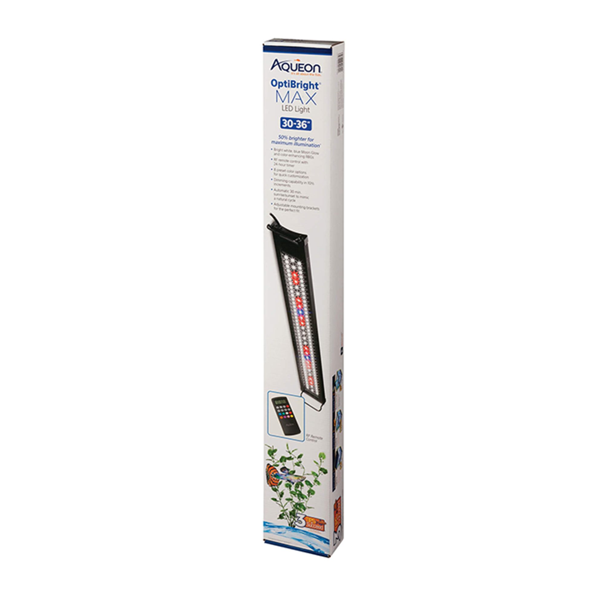 Aqueon® FXT Optibright Max LED Light for Fish Tanks (30-36 In)