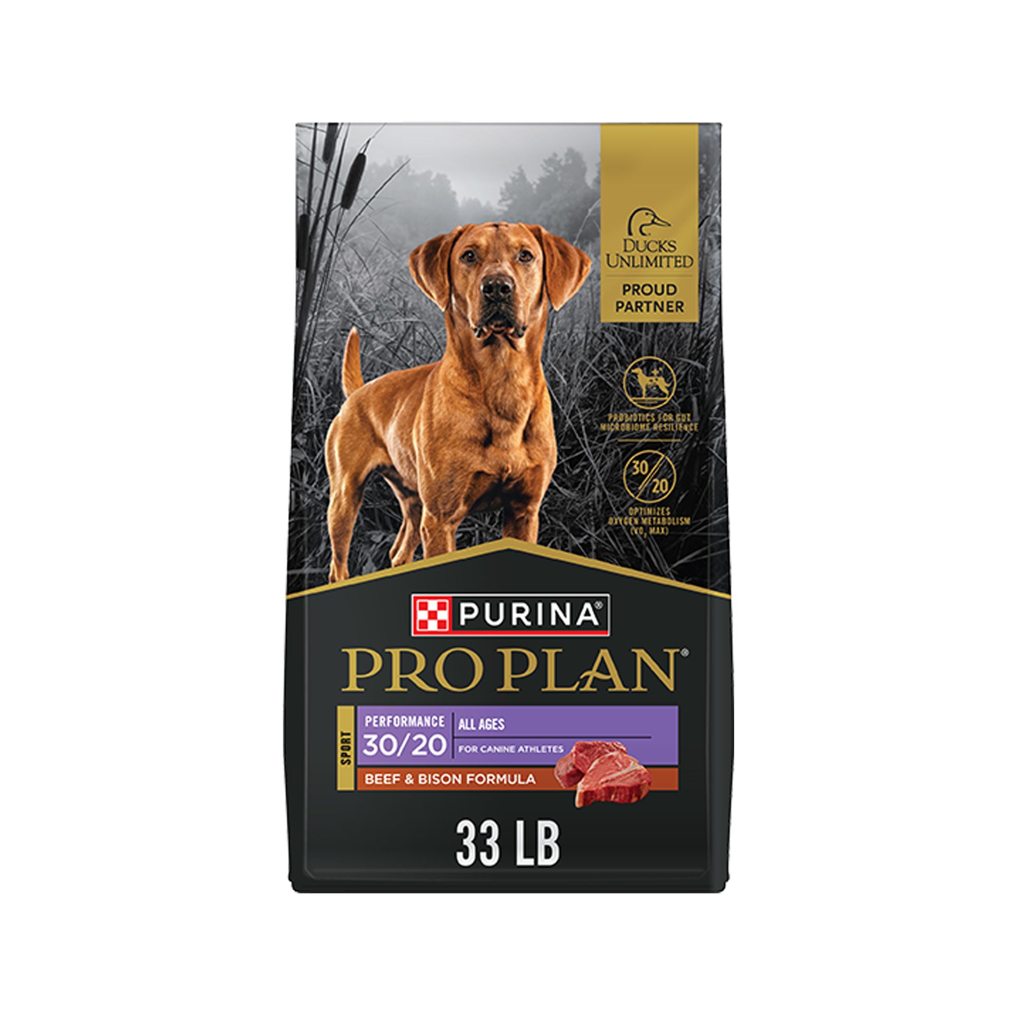 Purina Pro Plan Sport Performance 30/20 All Life Stages Dry Dog Food - Beef and Bison, Size: 33 lb | PetSmart