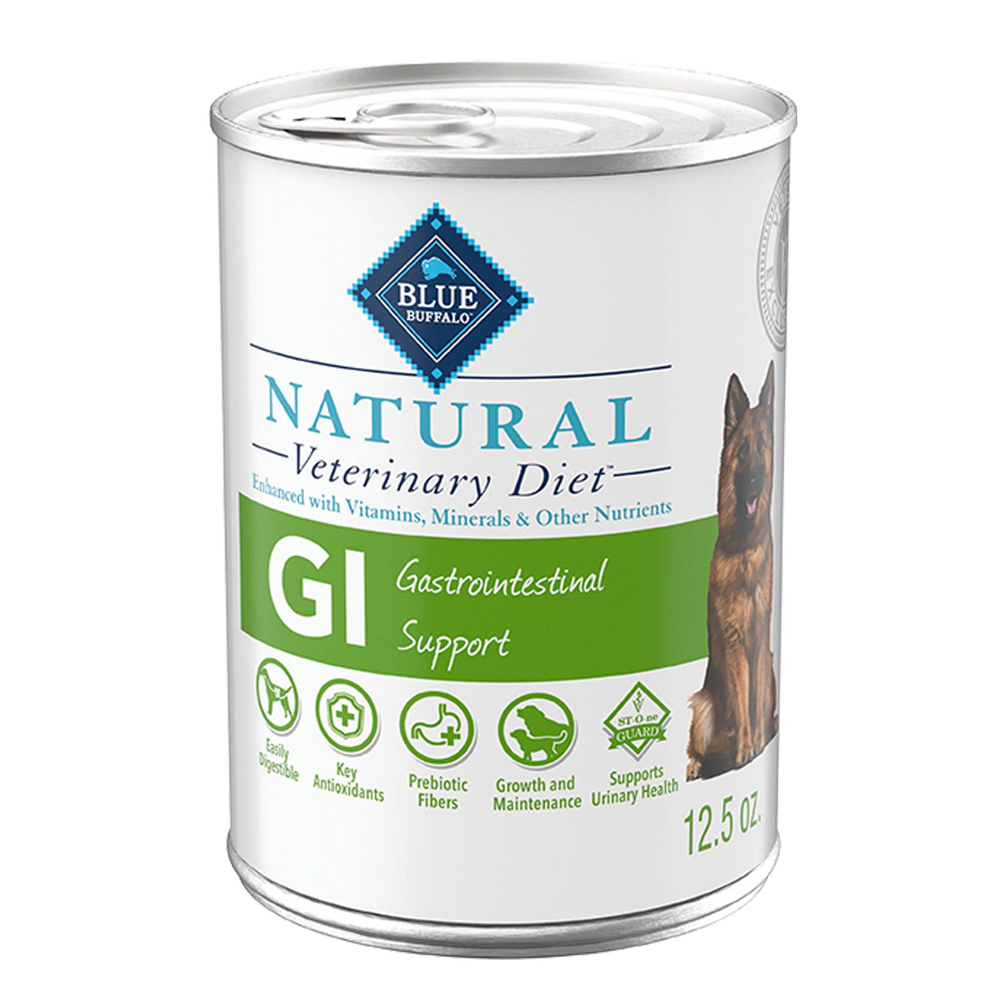 Blue Buffalo Natural Veterinary Diet; GI Gastrointestinal Support Adult Wet Dog Food - 12.5 o, Size: oz, Flavor: Chicken | PetSmart