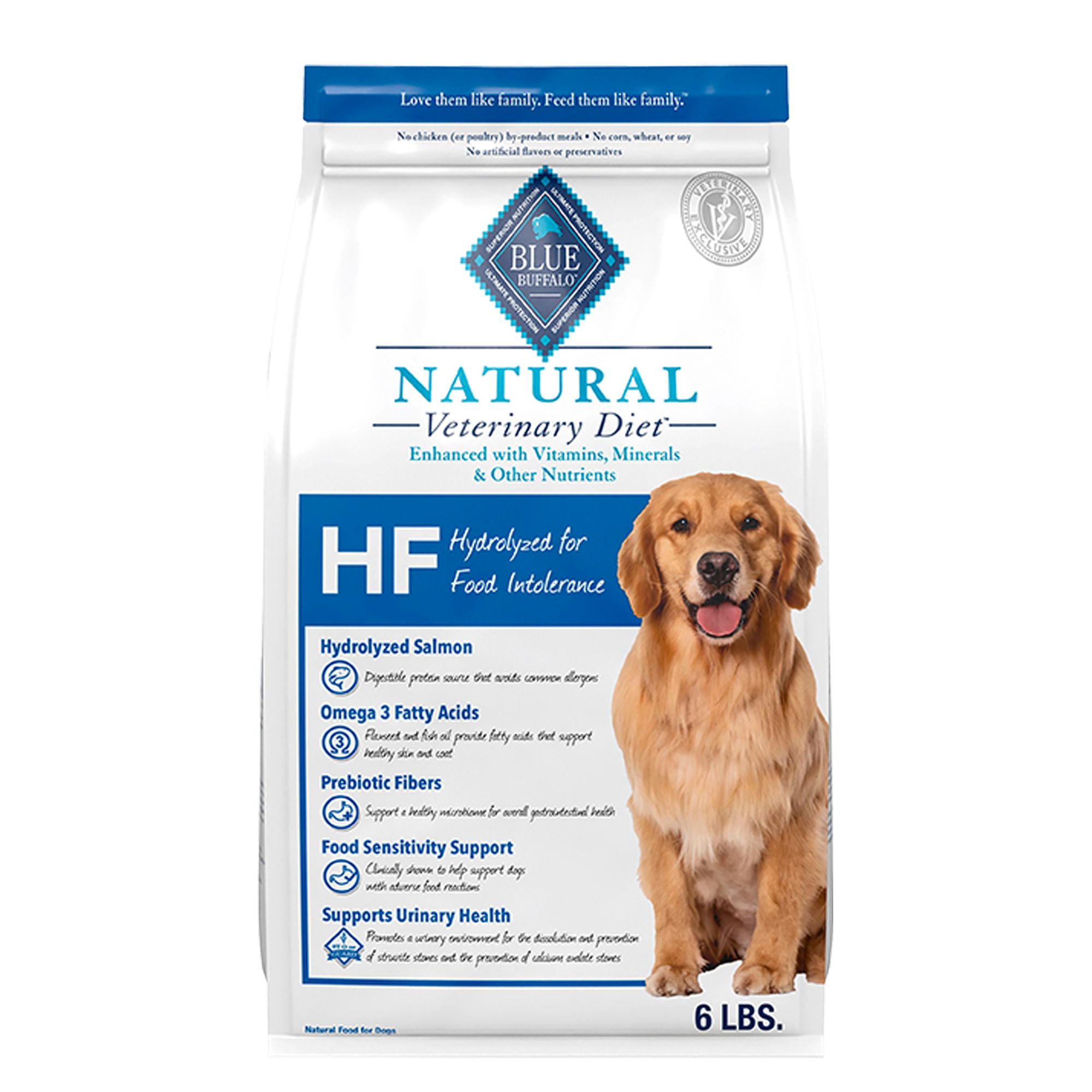 Blue Buffalo Natural Veterinary Diet Buffalo; Adult Dry Dog Food - Natural, Salmon, Size: 6 lb | PetSmart