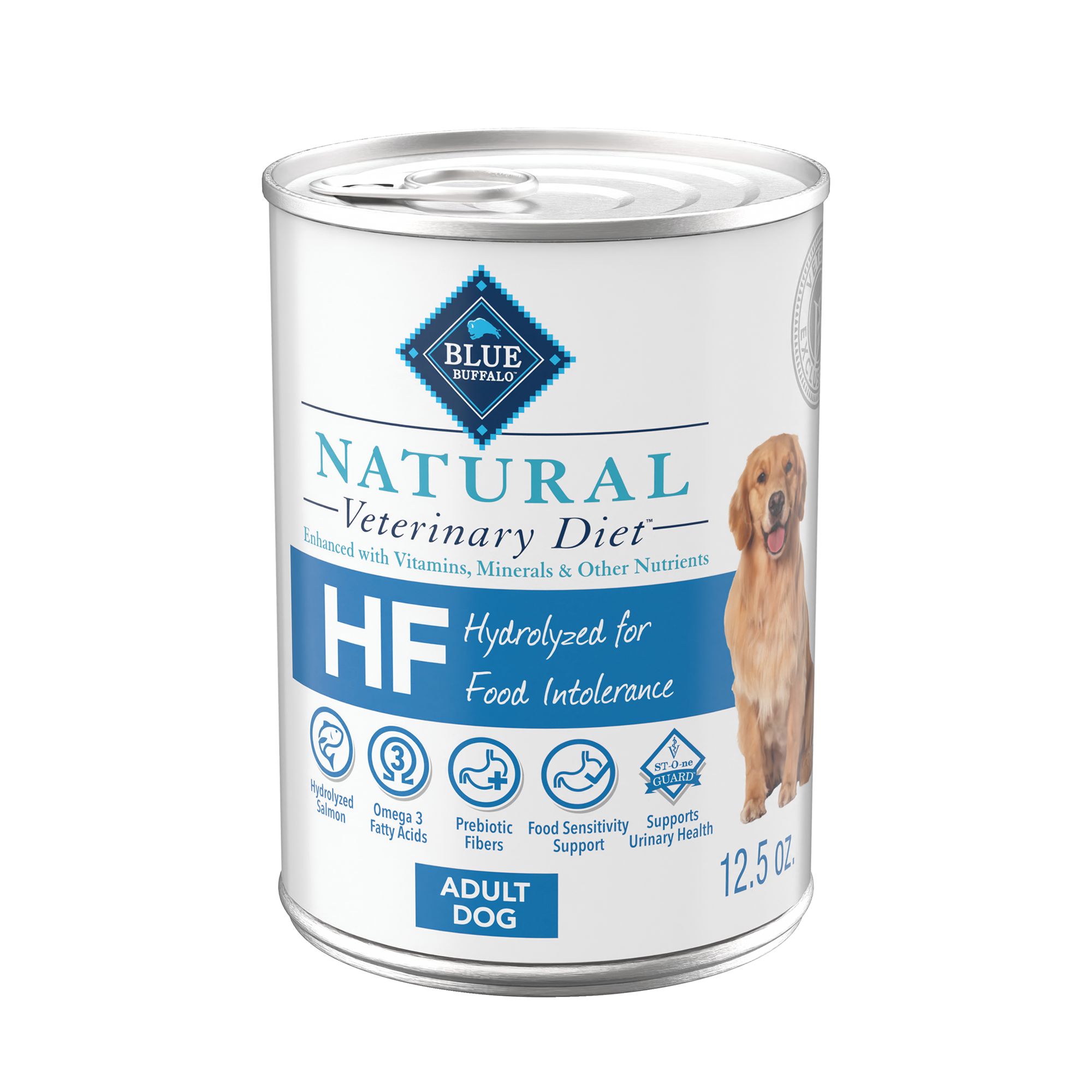 Blue Buffalo Natural Veterinary Diet; HF Hydrolyzed Adult Wet Dog Food - Grain Free, 12.5 oz, Flavor: Salmon | PetSmart