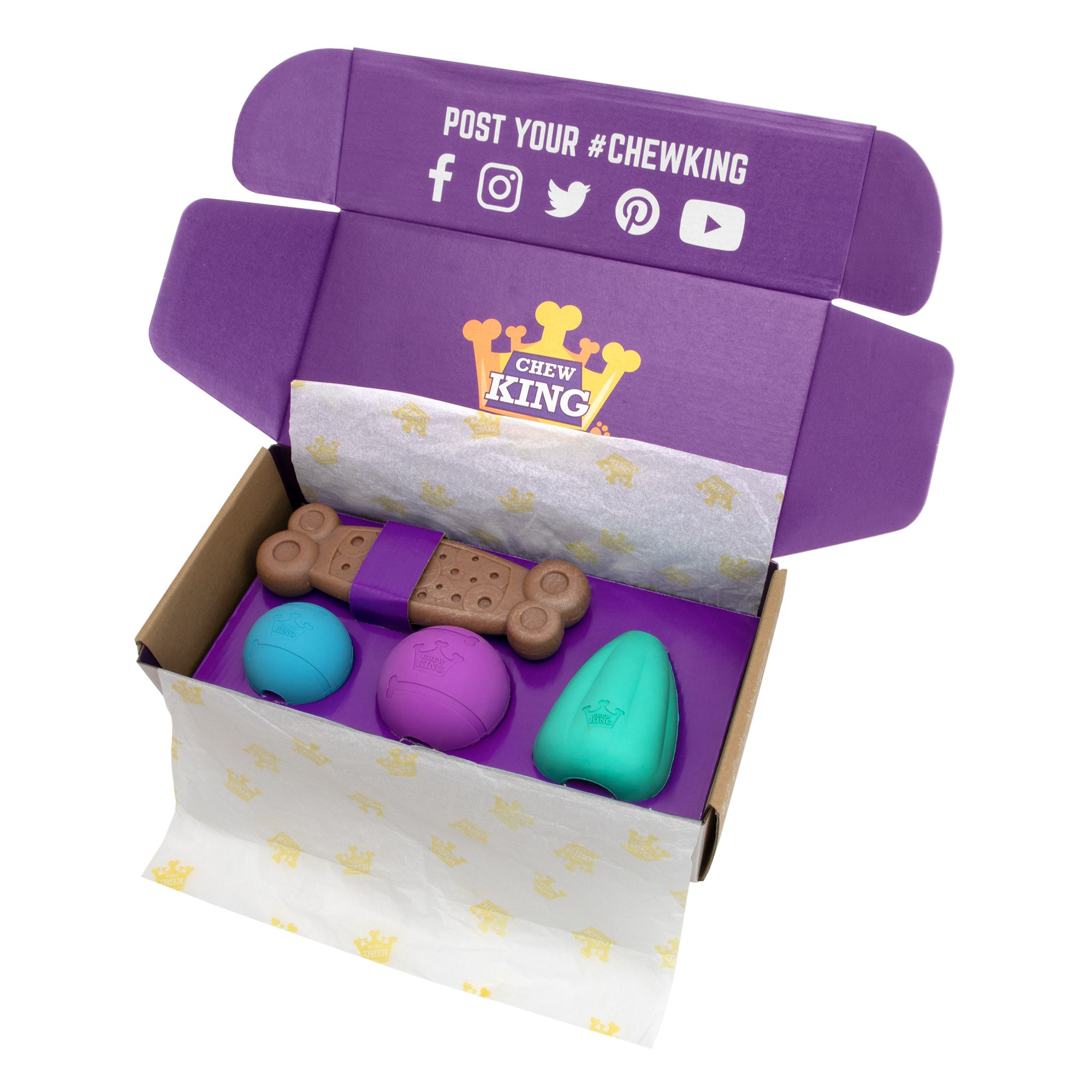 Sport Pet Chew King Toy Box, Toys for Dogs, Size: Large | Nylon PetSmart