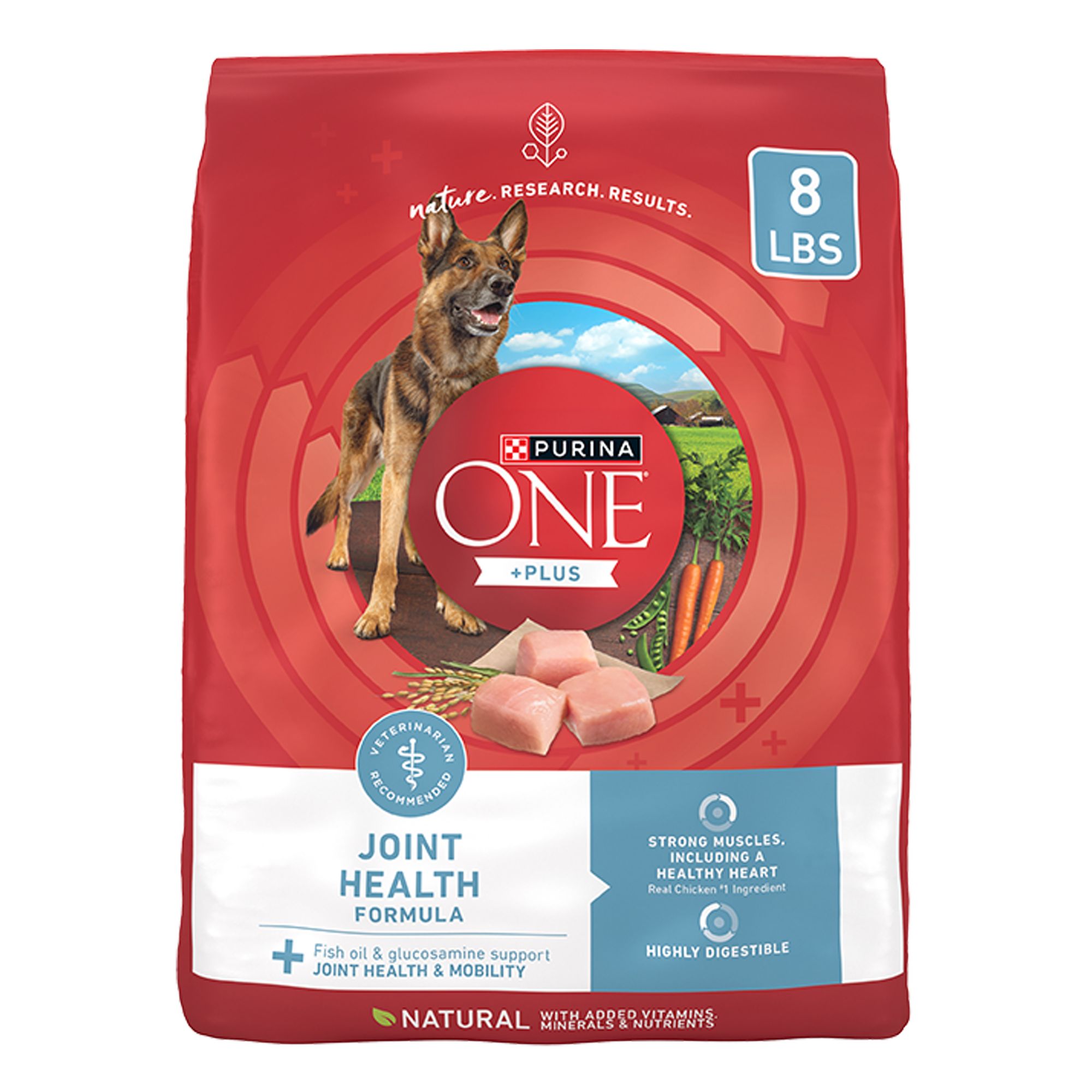 Purina ONE +Plus Adult Dog Dry Food - Chicken, No Artificial Colors, Flavors, Size: 8 lb | PetSmart