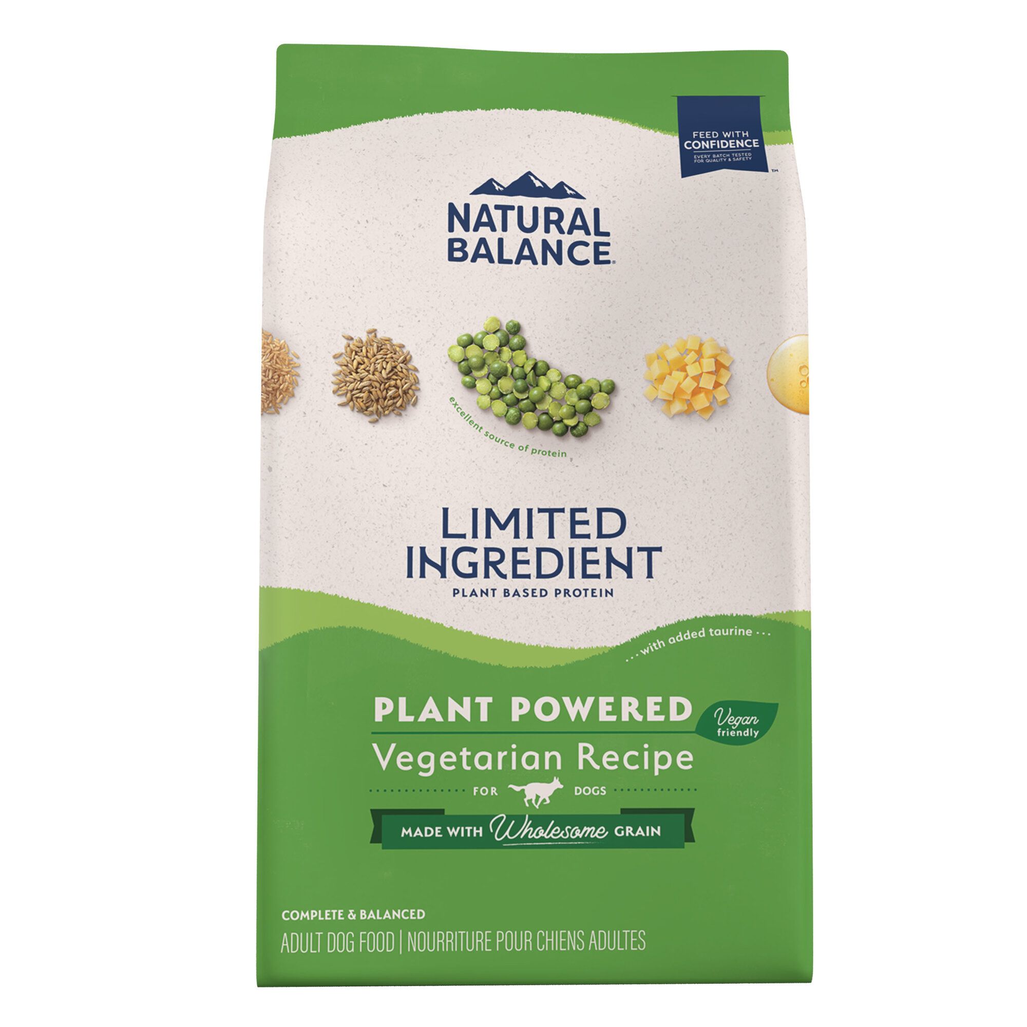 Natural Balance Adult Dry Dog Food - Vegetarian, Size: 12 lb | PetSmart Green