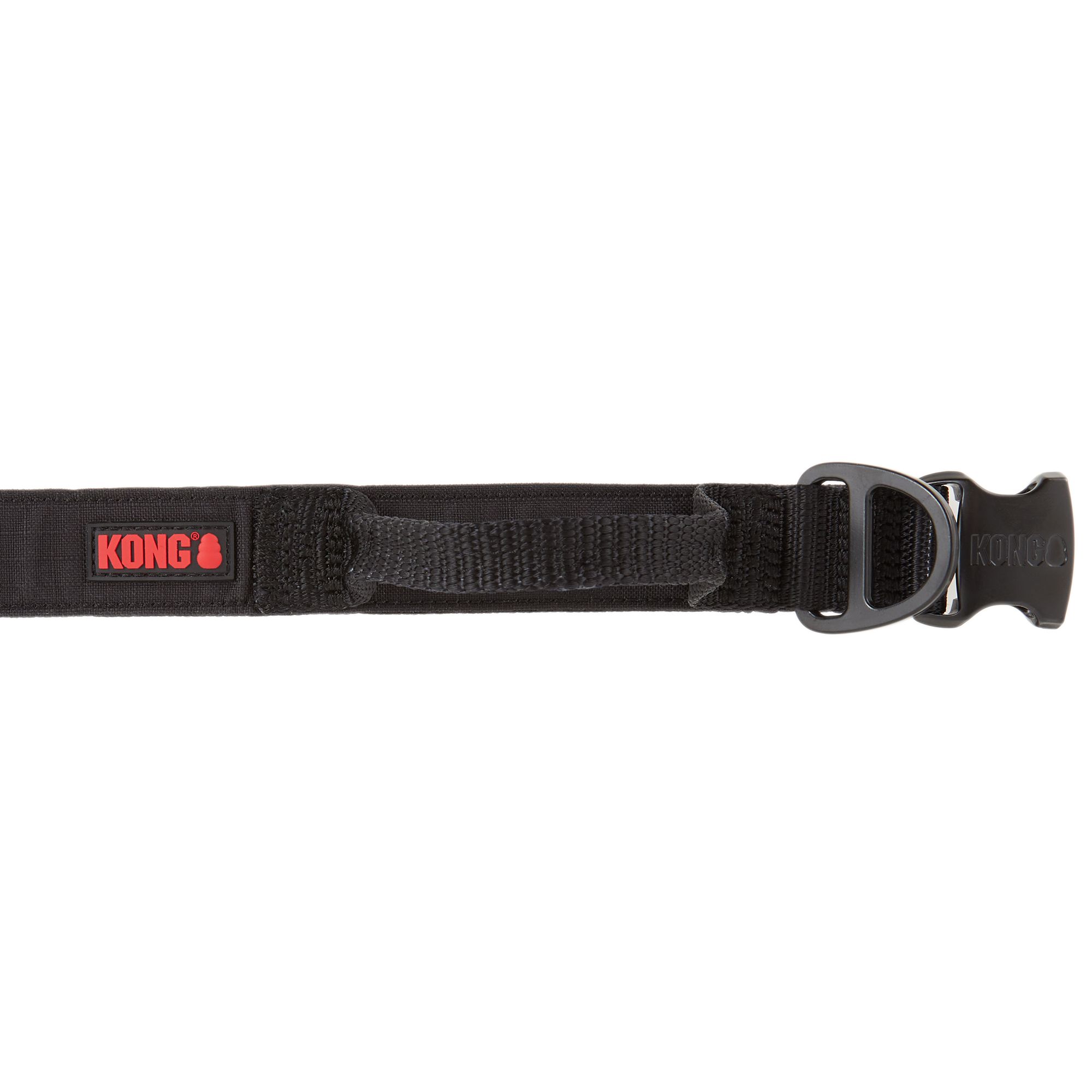 KONG Handle Dog Collar in Black, Size: Large | PetSmart