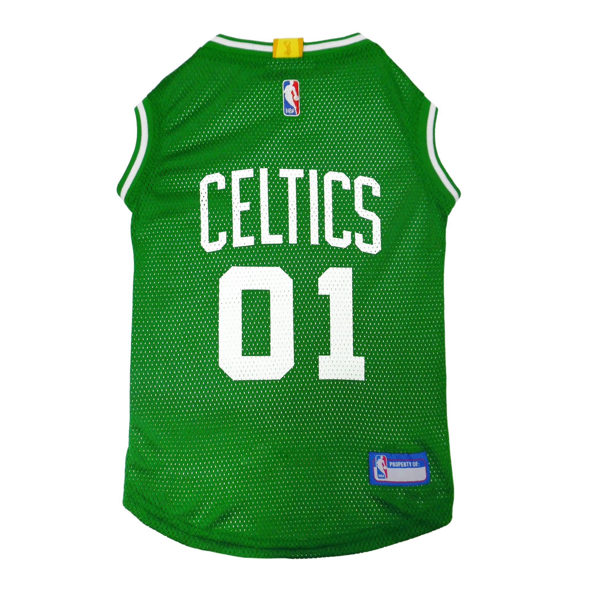 Pets First Boston Celtics Mesh Jersey, Size: Large | PetSmart