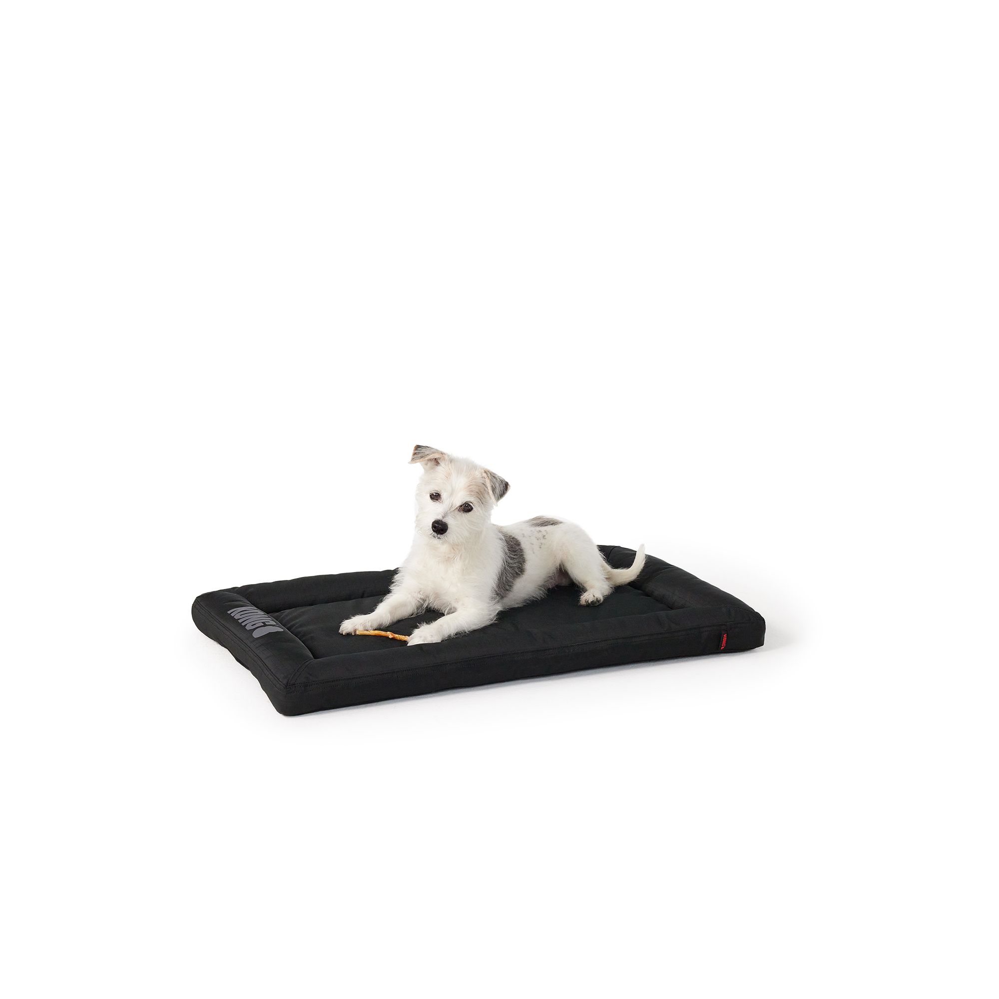 KONG® Durable Crate Dog Mat Black & Olive 23 inch/Small - 48 inch/X-Large (30in-Medium)