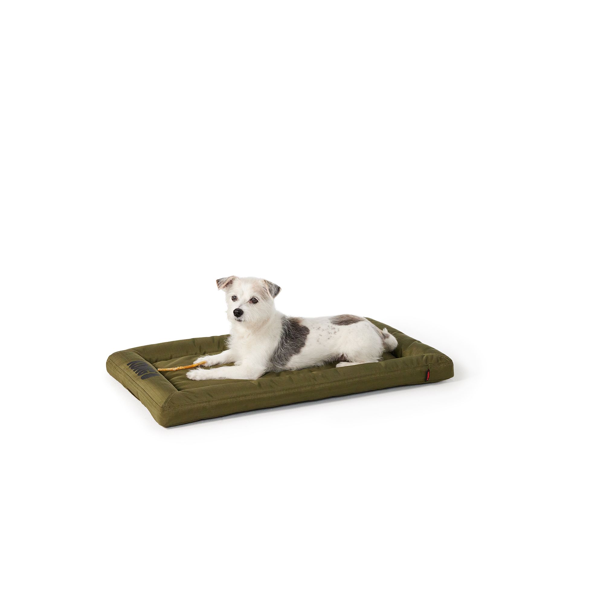 KONG® Durable Crate Dog Mat Black & Olive 23 inch/Small - 48 inch/X-Large (30in-Medium)