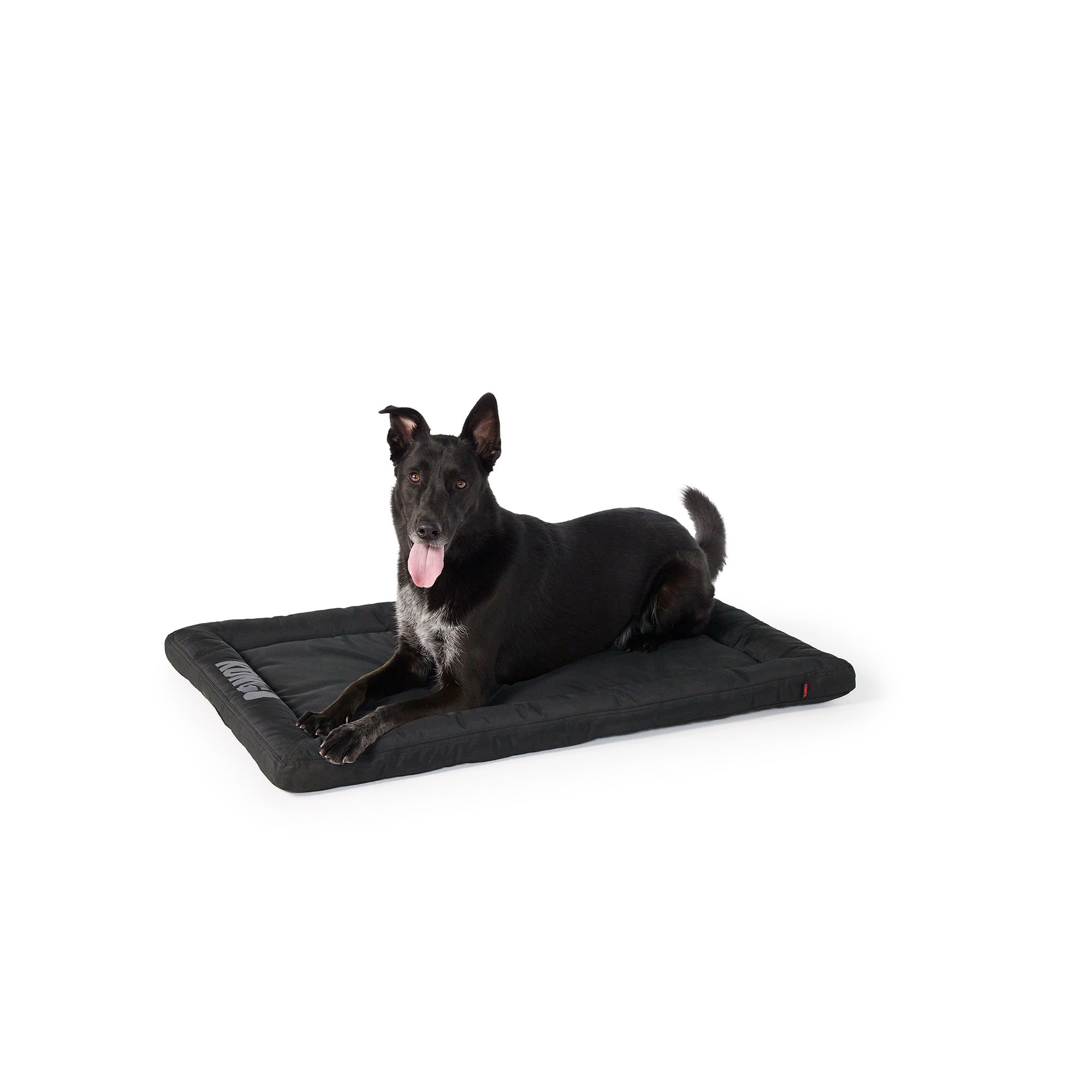 KONG® Durable Crate Dog Mat Black & Olive 23 inch/Small - 48 inch/X-Large (42in-Large)