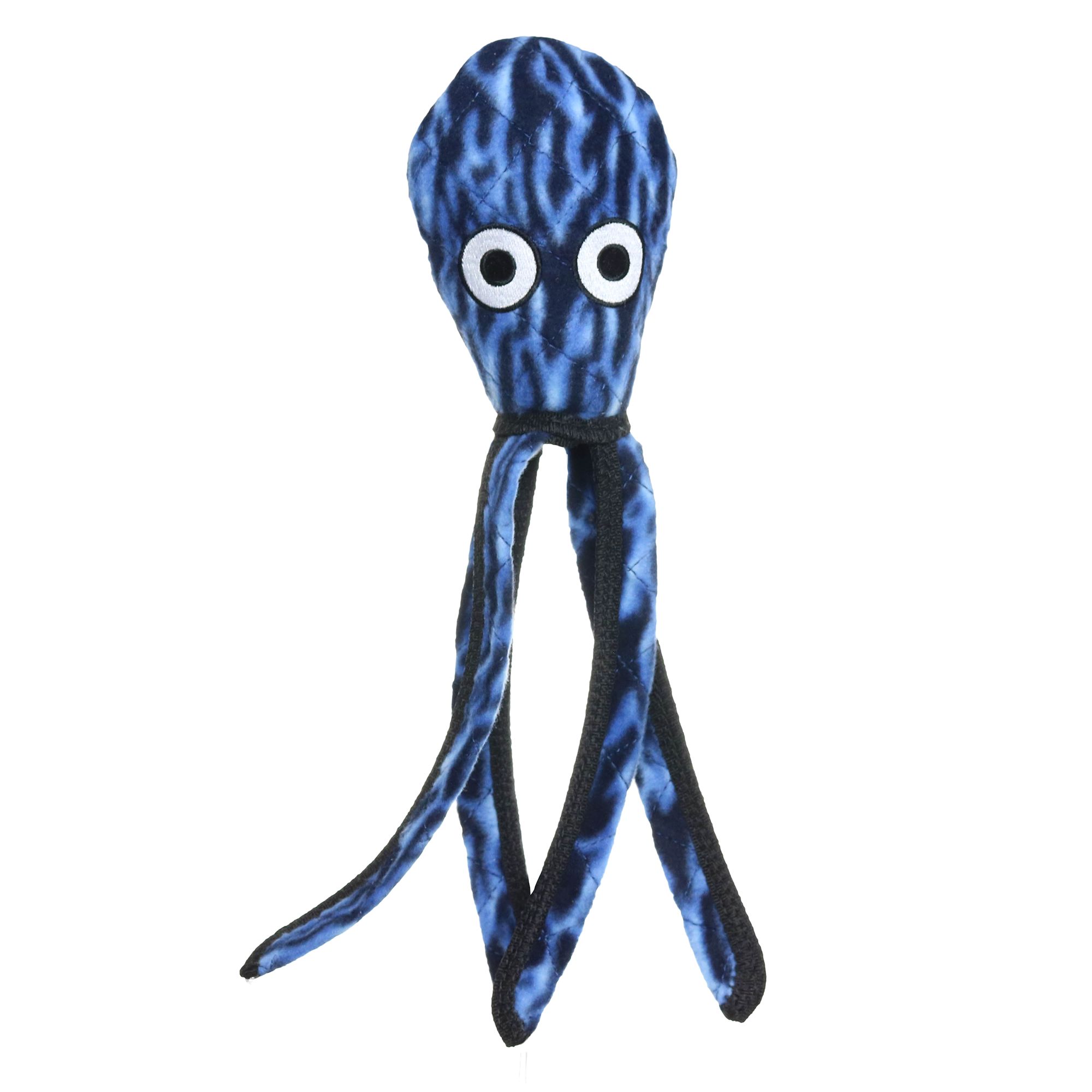 TUFFY Ocean Creature Squid Dog Toy - Tough Plush | PetSmart