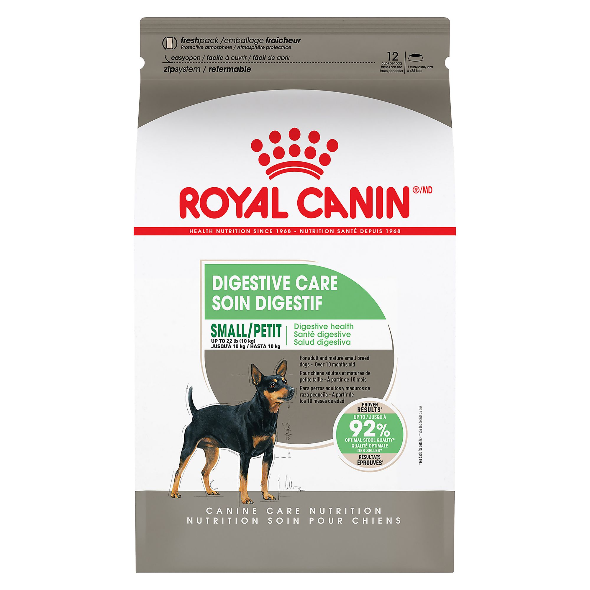 Royal Canin Canine Care Nutrition Digestive Small Breed Adult Dog Dry Food, Size: 3.5 lb | PetSmart
