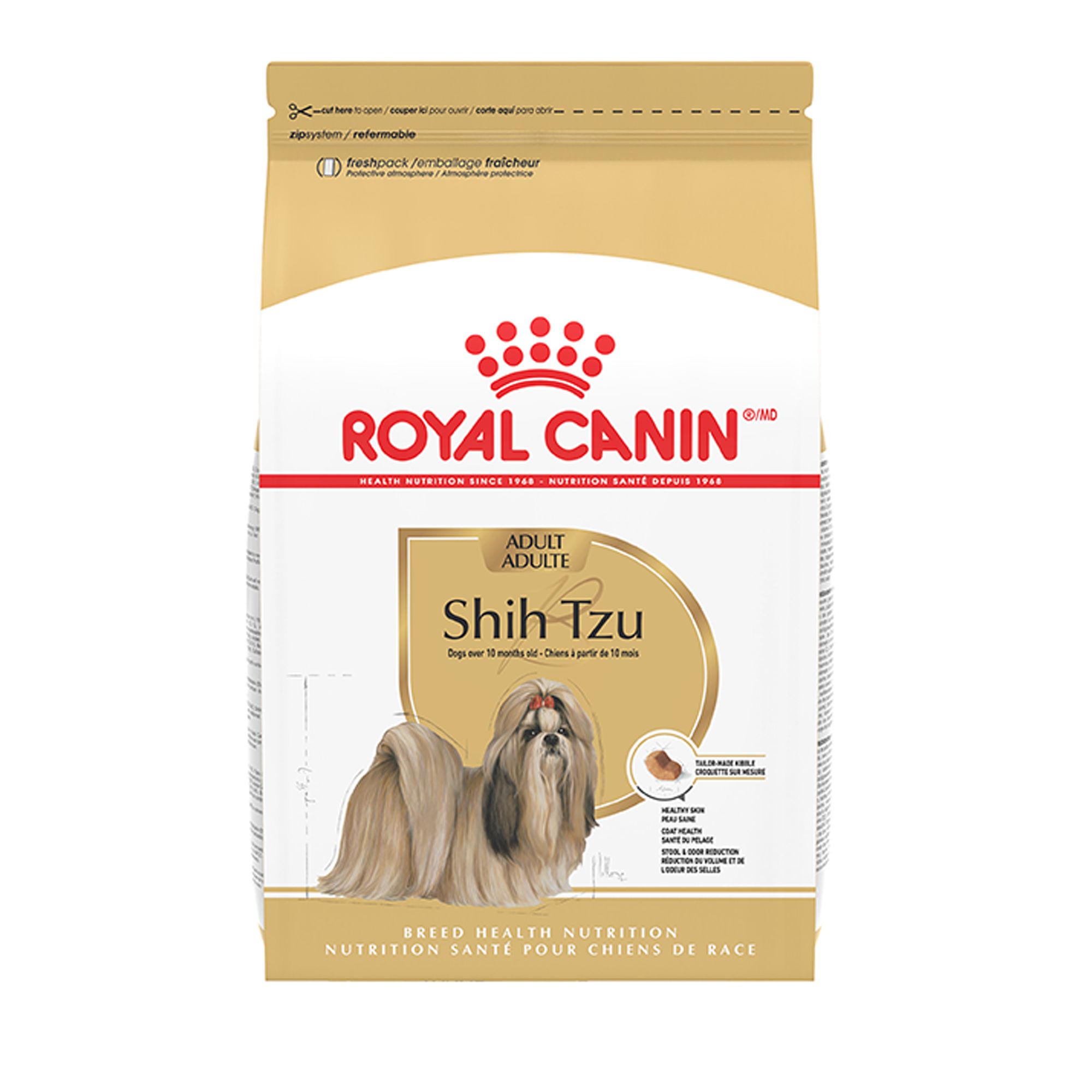 Royal Canin Breed Health Nutrition Shih Tzu Specific Adult Dog Dry Food, Size: 2.5 lb | PetSmart Green