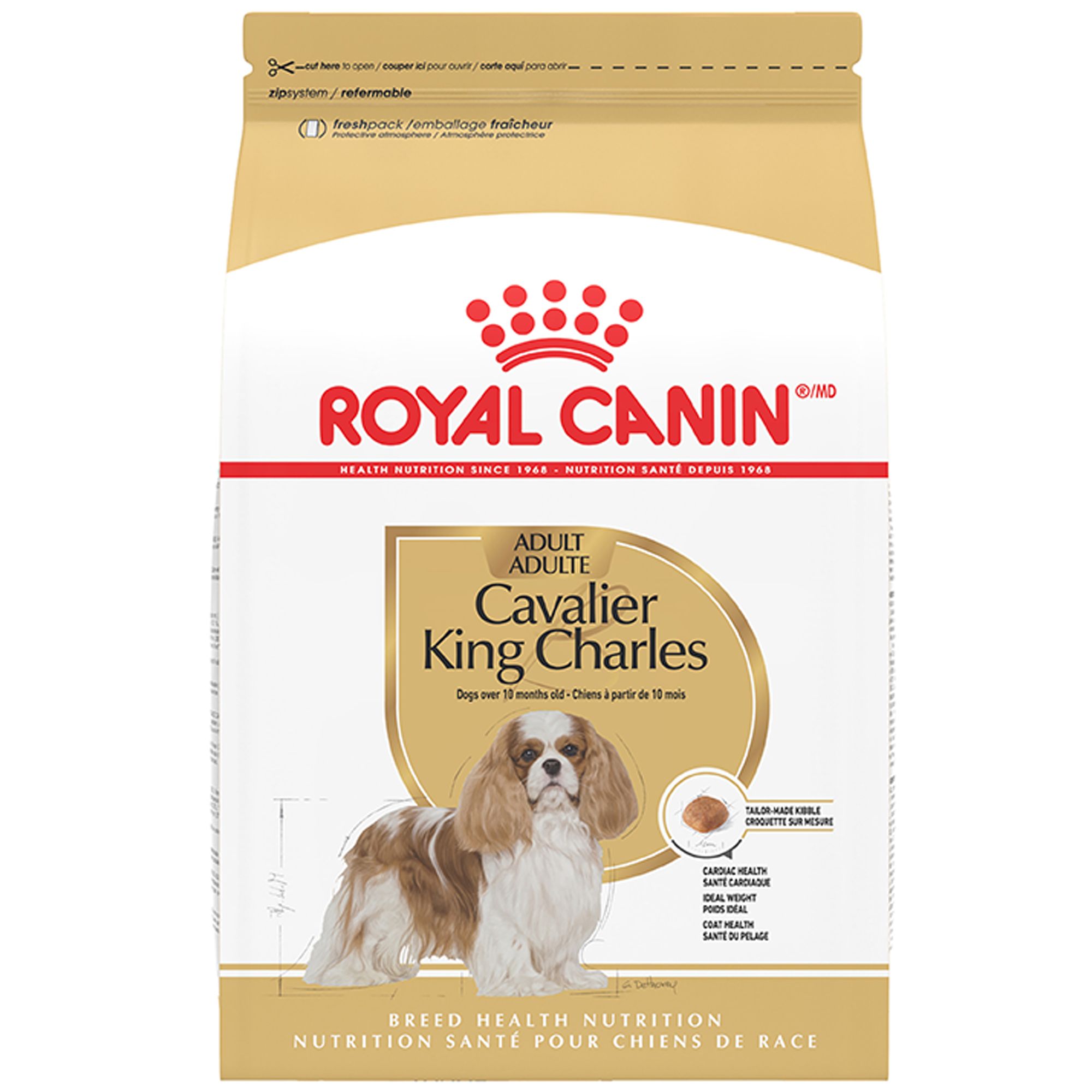 Royal Canin Breed Health Nutrition Cavalier King Charles Specific Adult Dog Dry Food - 10 lb | PetSmart Green