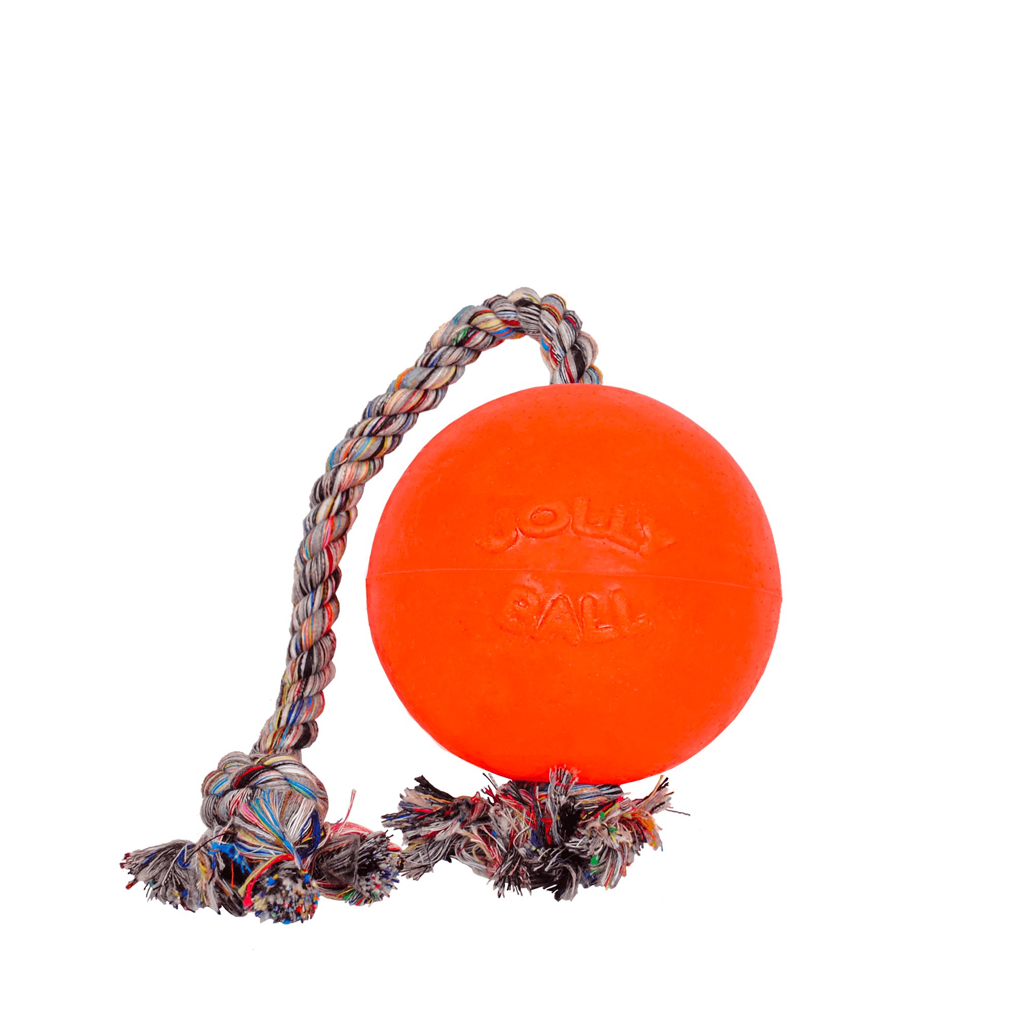 Jolly Pets Romp-n-Roll Dog Toy in Orange, Size: 8 | PetSmart