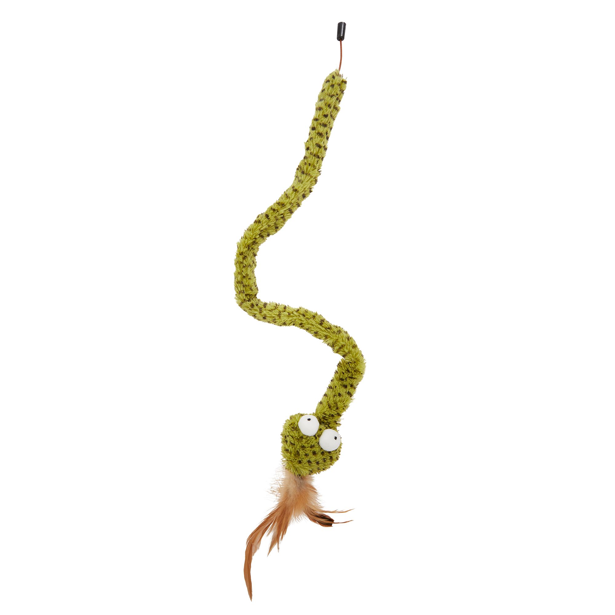 Whisker City Snake Dangler Teaser Attachment Cat Toy (Teaser Wand Sold Separately) in Brown | PetSmart