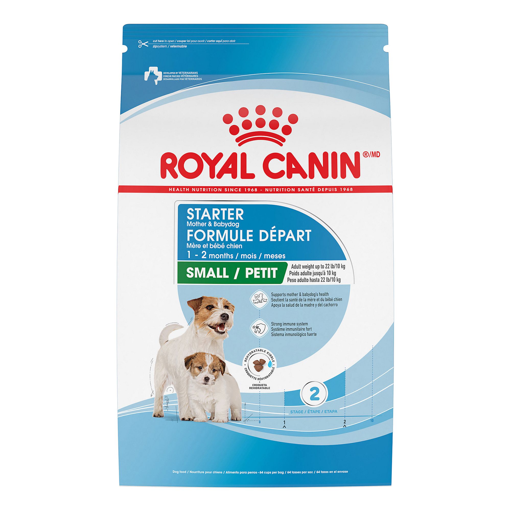 Royal Canin Size Health Nutrition Small Breed Starter Mother and Babydog Dry Food - 2.5 lb, Flavor: Chicken | PetSmart