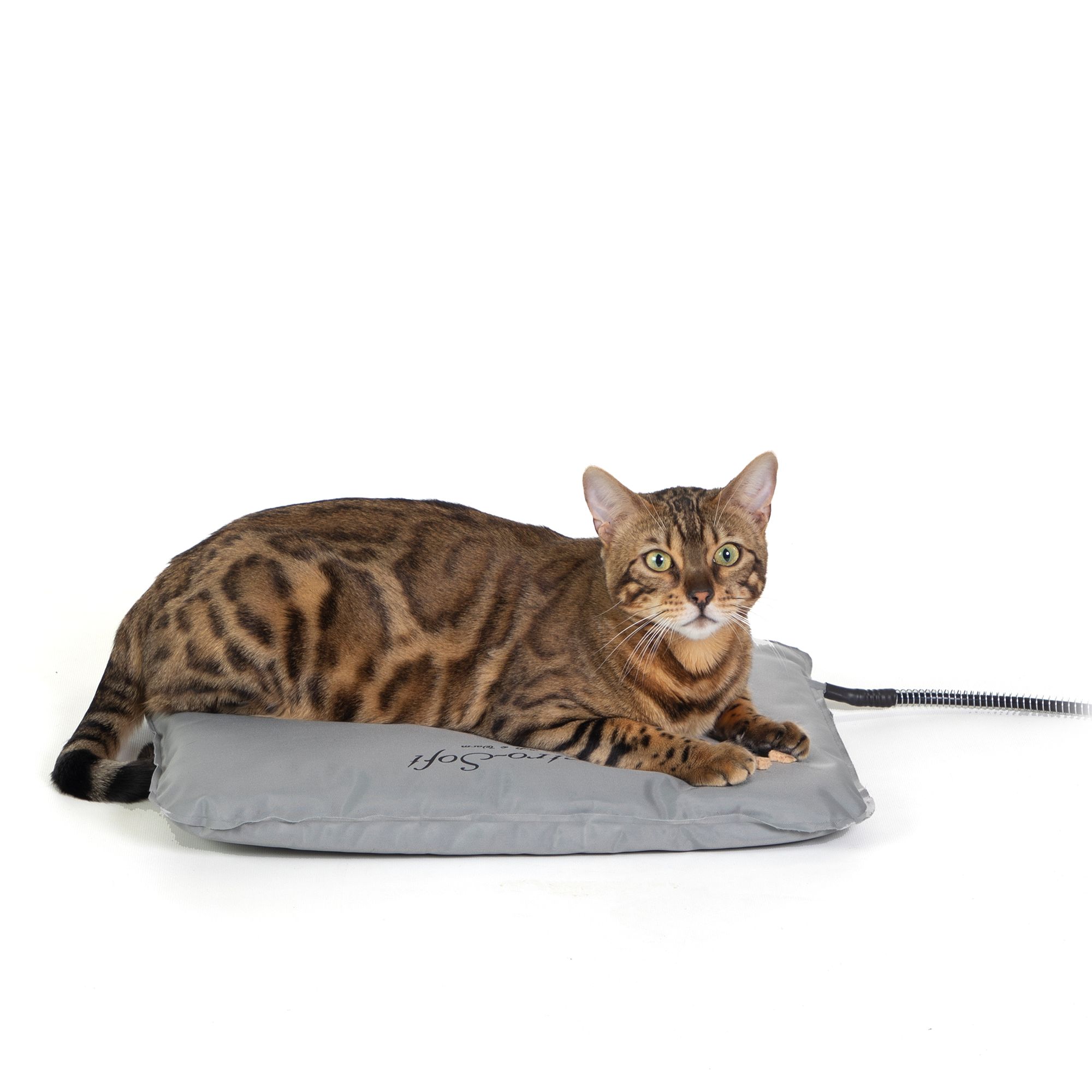 K&H Lectro-Soft Outdoor Heated Dog & Cat Bed Gray (14"L x 18"W)