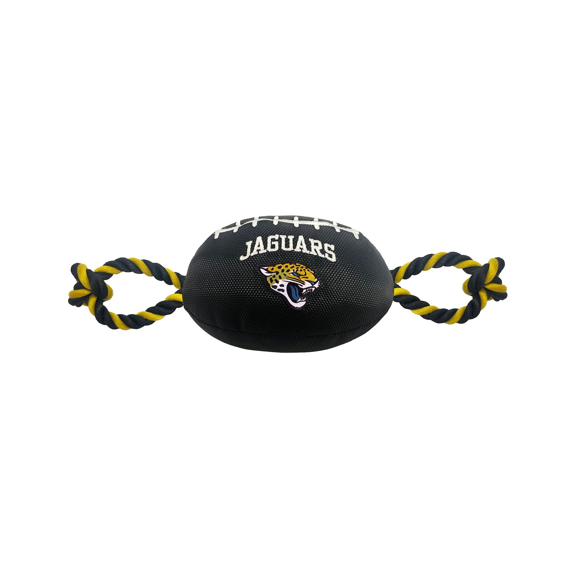 Pets First NFL Jacksonville Jaguars Football Rope Dog Toy | PetSmart