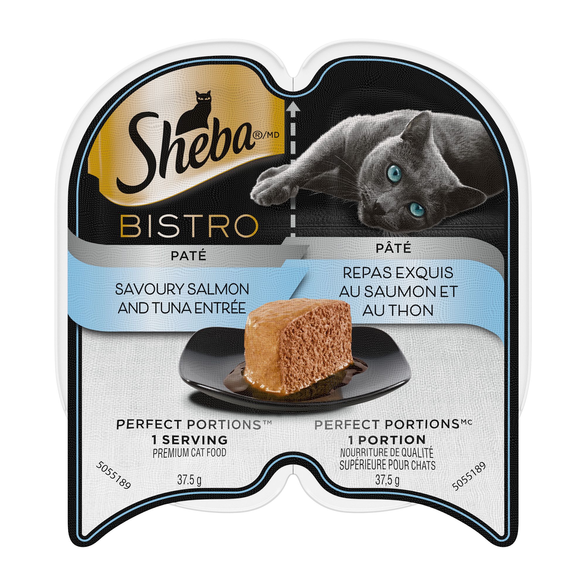 SHEBA Bistro Perfect Portions Wet Adult Cat Food - Salmon & Tuna (75 g)