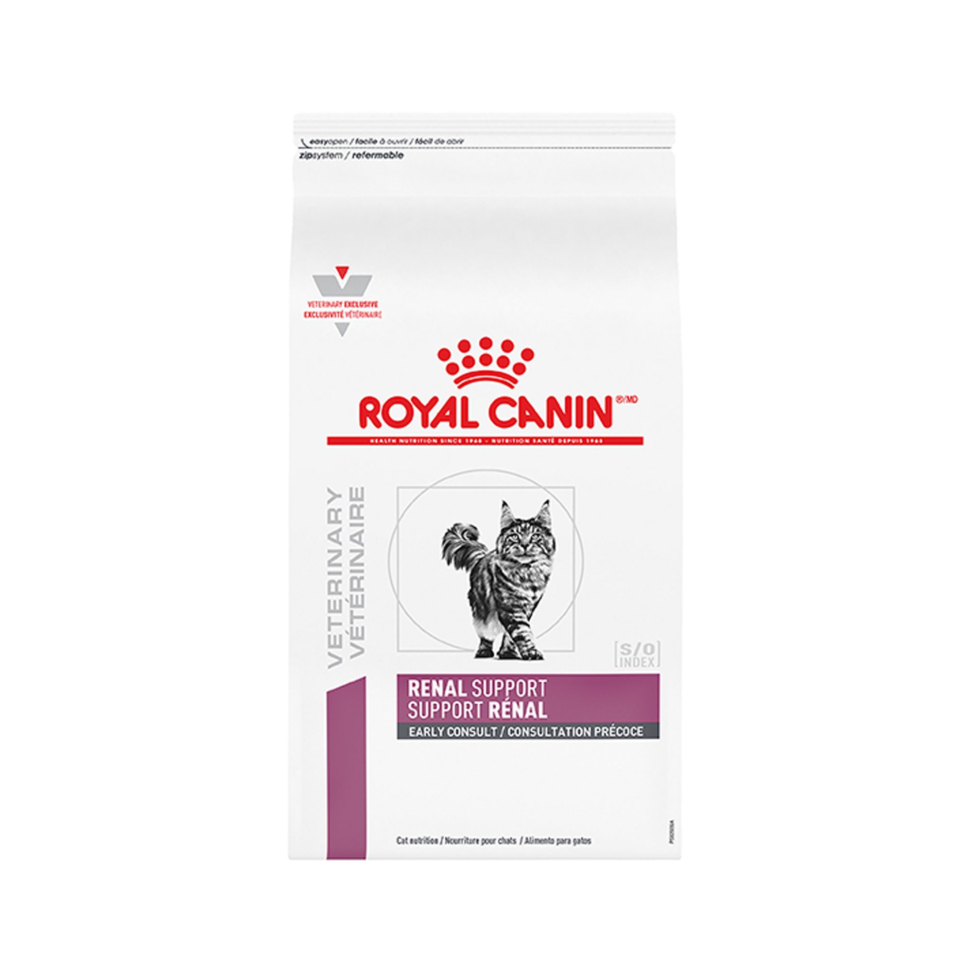 Royal Canin Veterinary Diet Feline Early Consult Renal Support Adult Dry Cat Food, Size: 8.8 lb | PetSmart Green