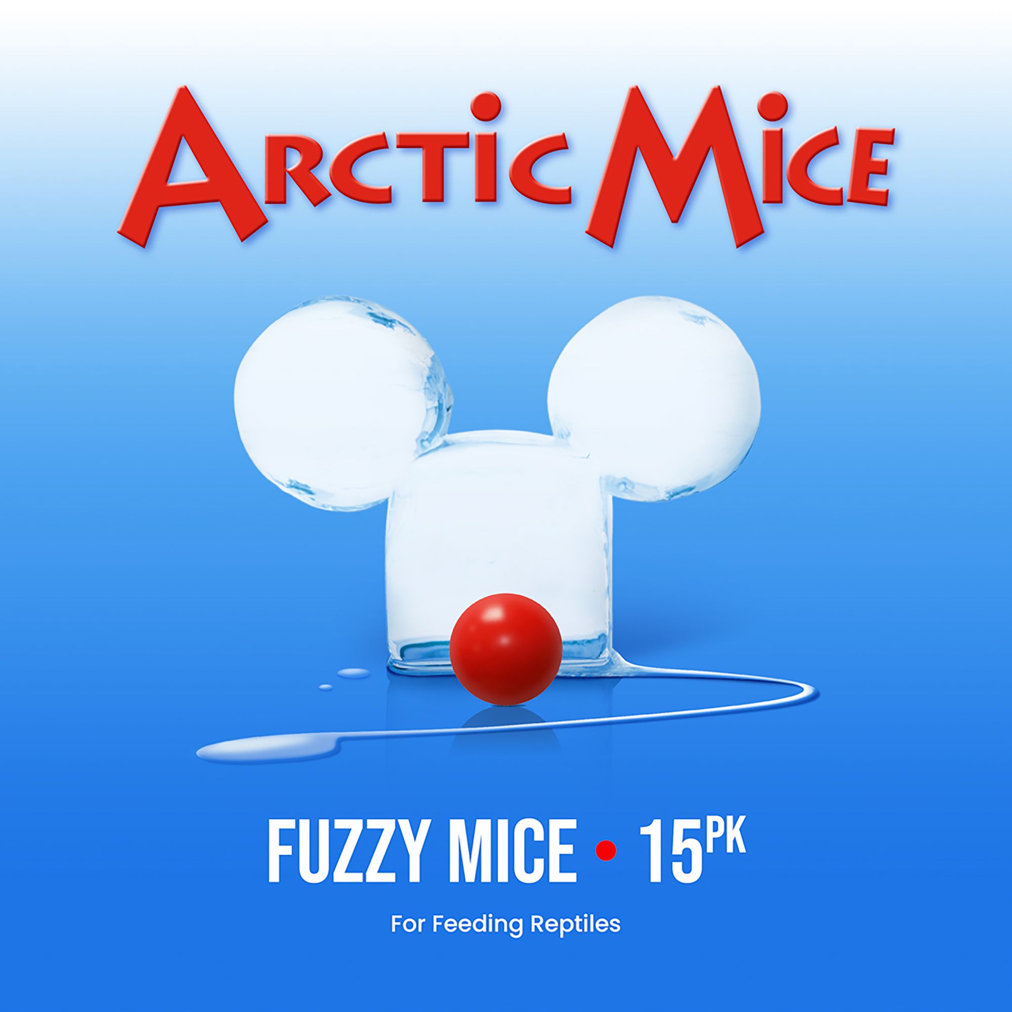 Arctic Mice Frozen Fuzzy Mice (15 Count)